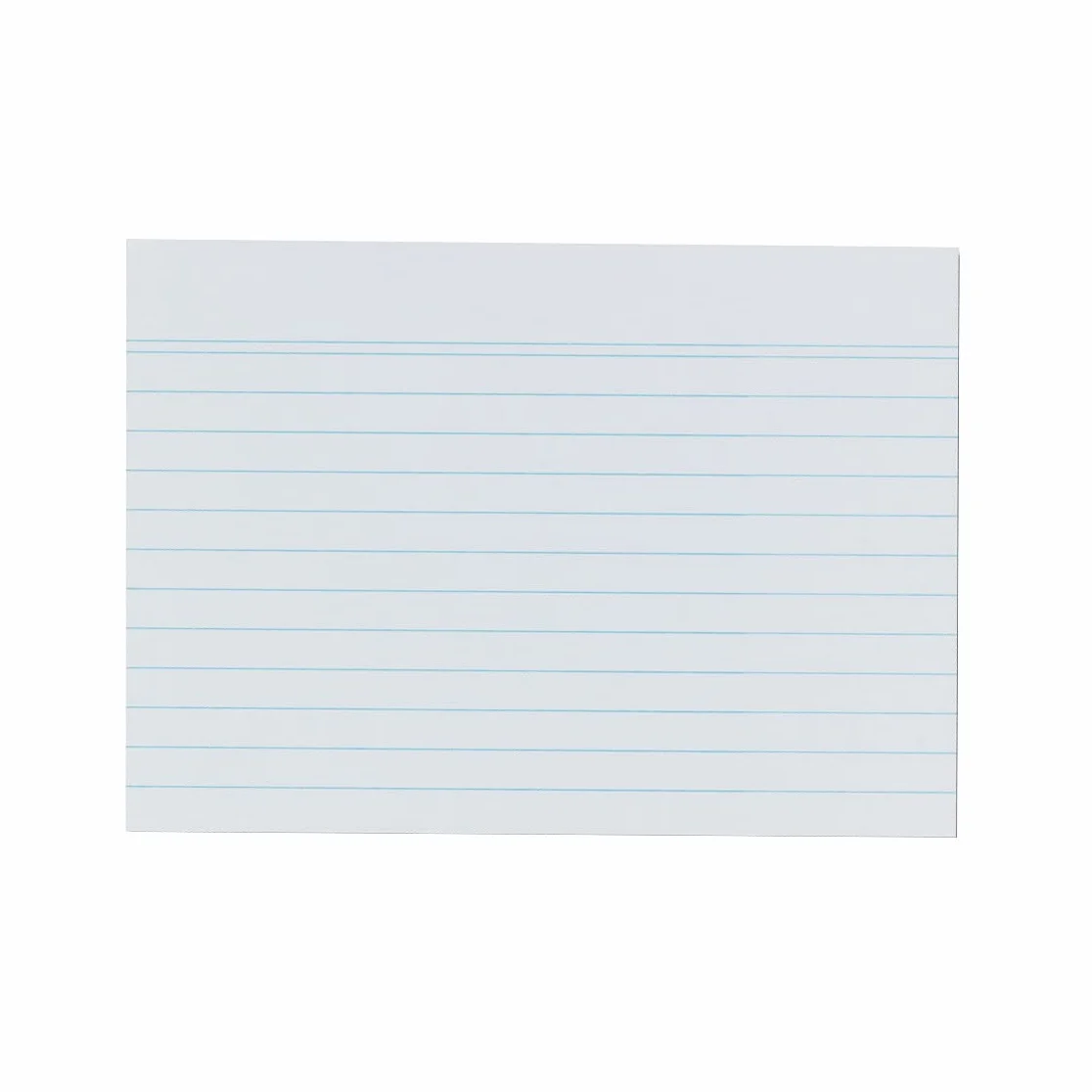 Herlitz 50041138 Fiszki A6, Biały