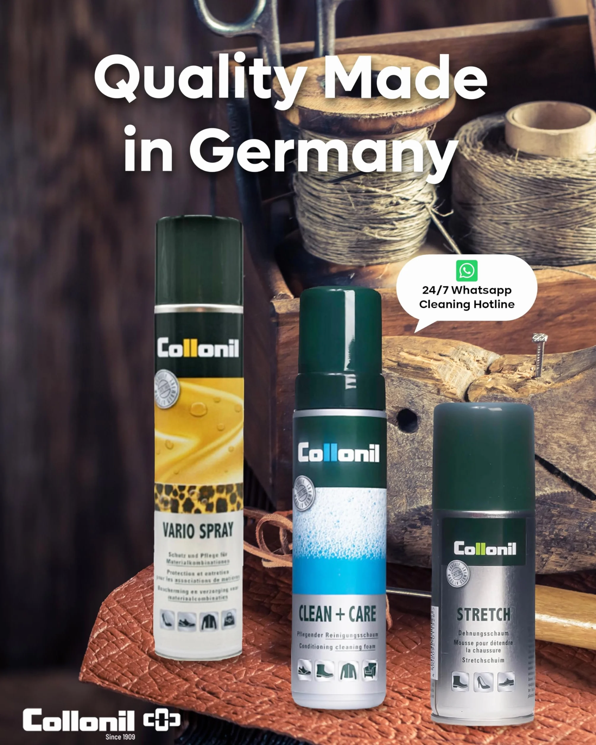 Collonil Leather Gel - Wielokolorowy (Bezkolorowy), 200 ml
