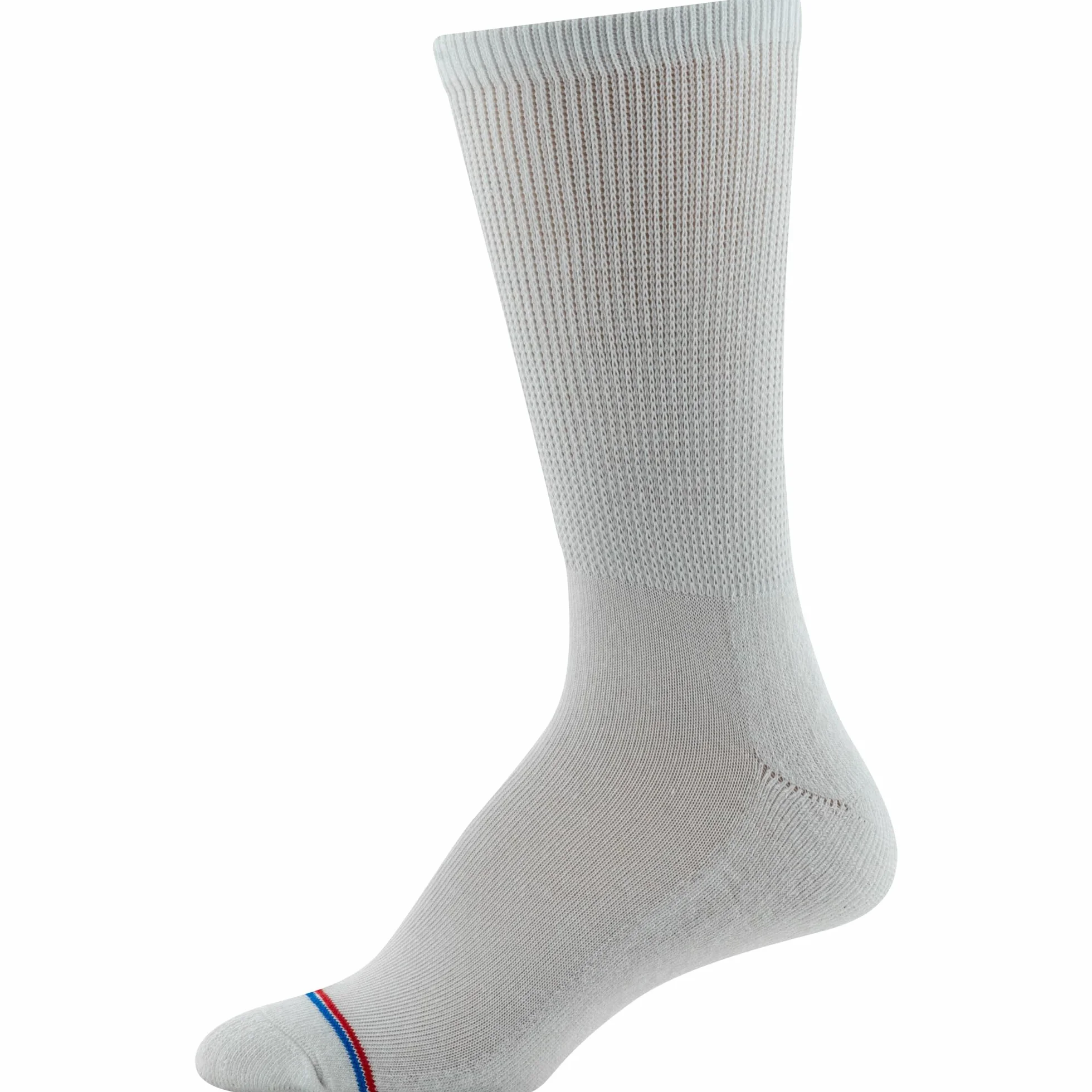 Medipeds Mens 8 Pair Diabetic Crew Socks