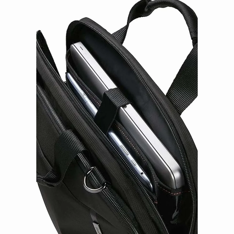 Samsonite Network 4 męska torba na laptopa aktówki (1 opakowanie), czarny (Charcoal Black), 14.1 Zoll, aktówki
