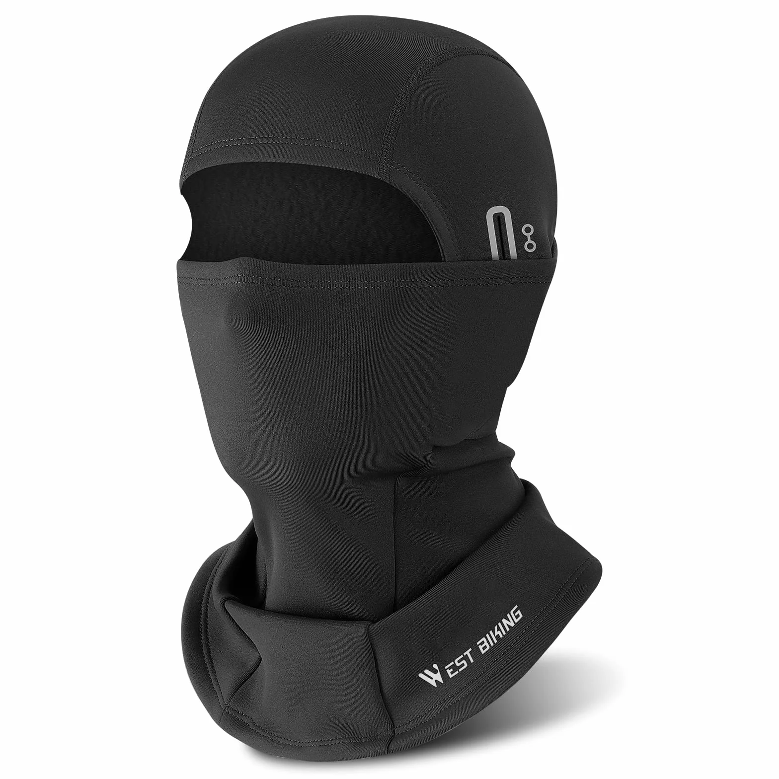 Kominiarka motocyklowa na rower, balaclava zimowa maska narciarska dla mężczyzn i kobiet, okap na twarz, ciepła, wiatroszczelna, oddychająca, do biegania, aktywności na świeżym powietrzu