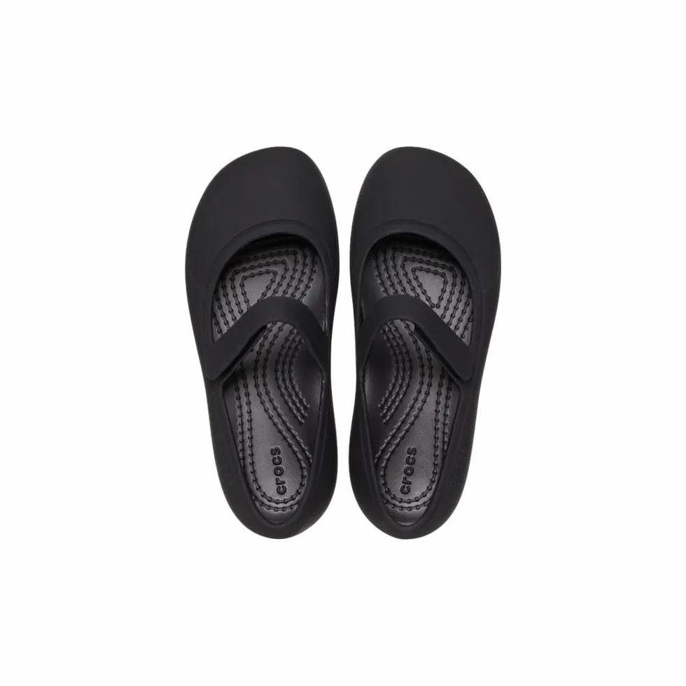 Crocs Brooklyn Mary Jane Flat T płaski, czarny, rozmiar 23/24 EU