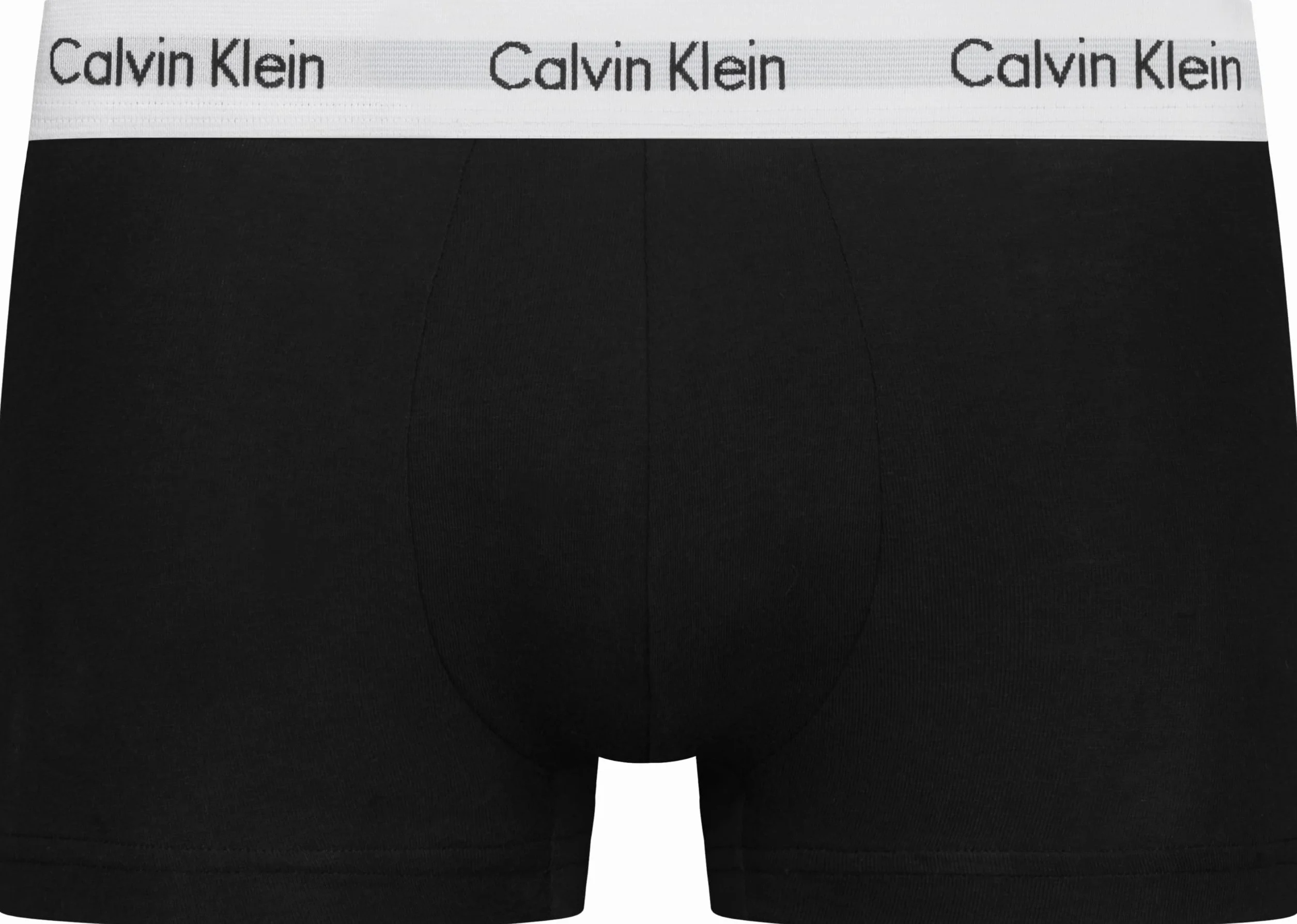 Calvin Klein 3P Low Rise Trunk Bokserki (szorty) Mężczyźni, Czarny, XL