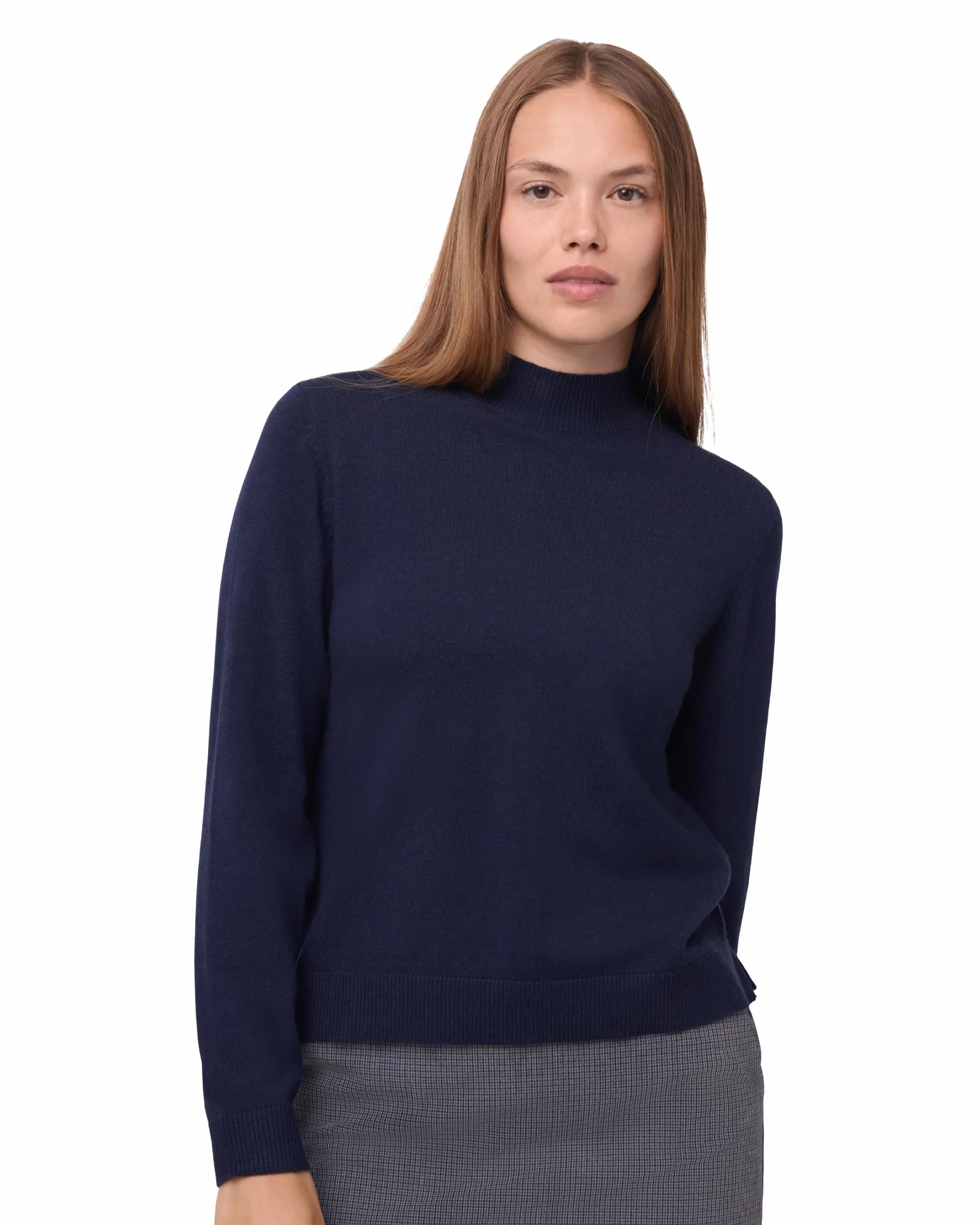 DANISH ENDURANCE Sweter z Wełny Merino z Domieszką Kaszmiru, Damskie Swetry z Dzianiny, Luksusowo Miękkie