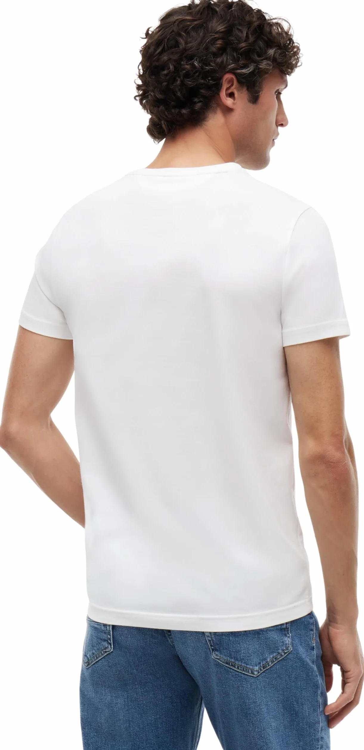 Tommy Hilfiger S Mężczyźni Koszulka Core Stretch Slim C-Neck
