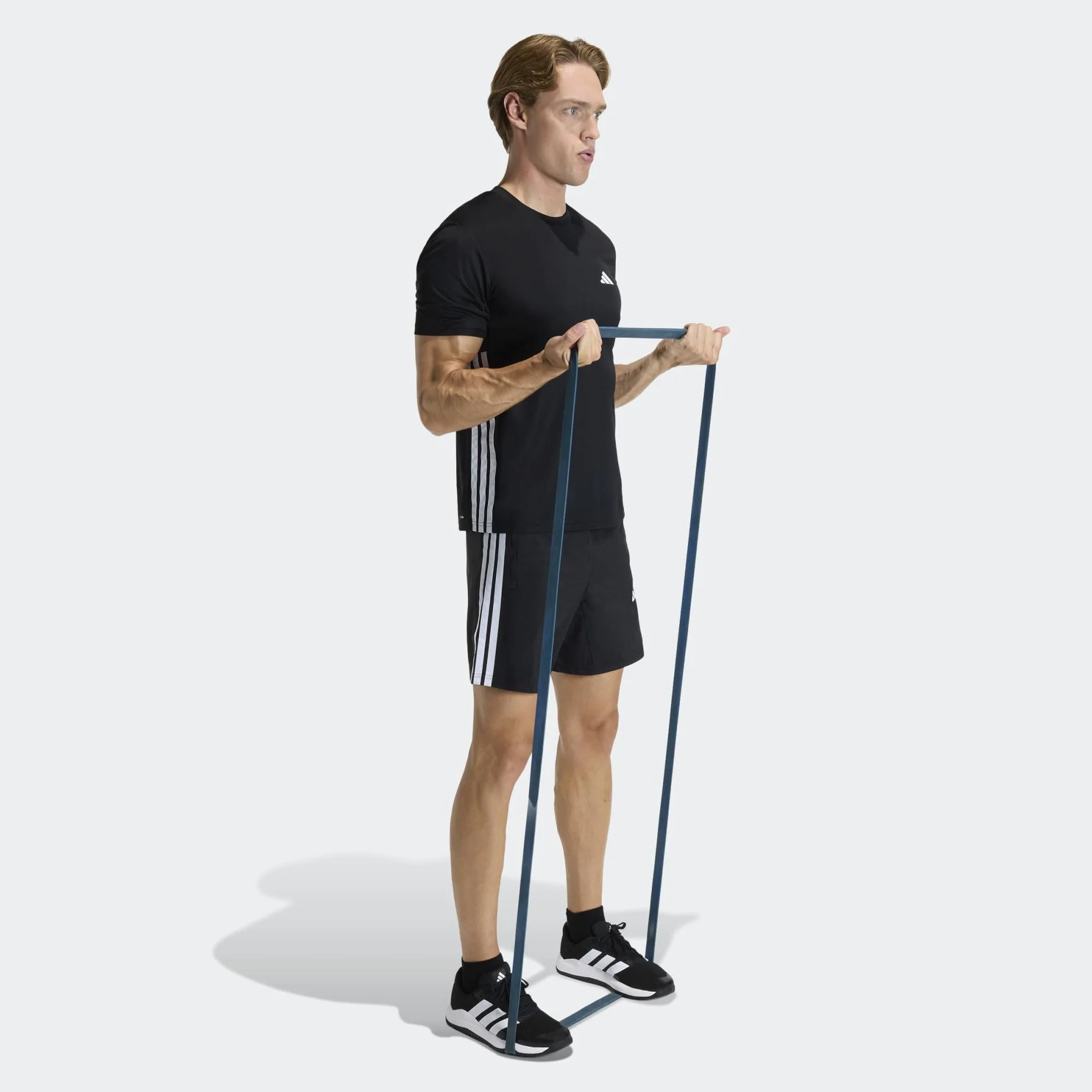 adidas Koszulka Mezczyzni Workout Essentials Base 3-stripes T-shirt