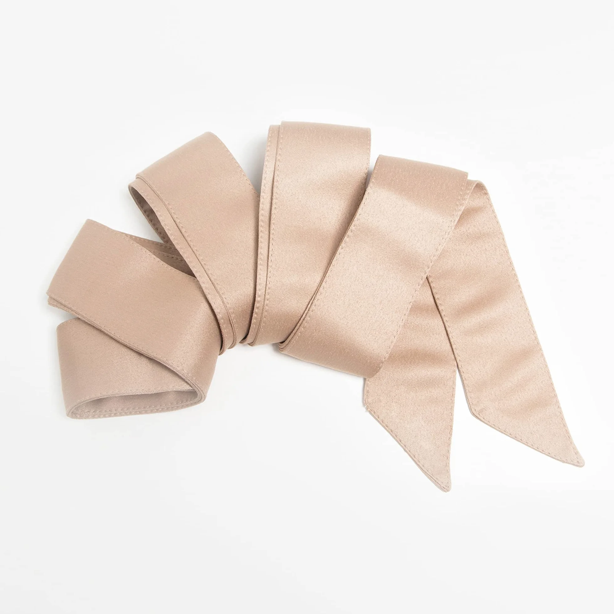 Maya Deluxe Pasek Kobiety Womens Sash Belt Ladies Satin Sash Waist Tie Ribbon Bow Accessory For Bridesmaids Bridal Wedding Prom Evening Occasion