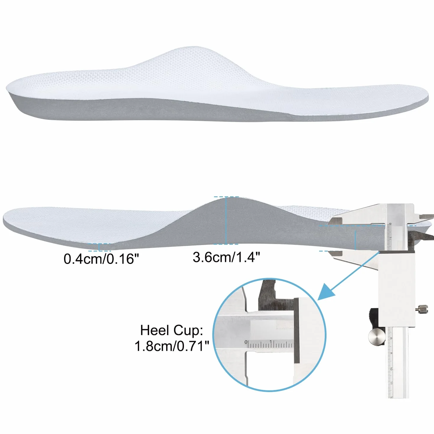 Endoto Wkładki do Nike Air Force 1 Butów, Zamiennik Wkladka Zamienne Insoles Replacement Insert(45 EU)