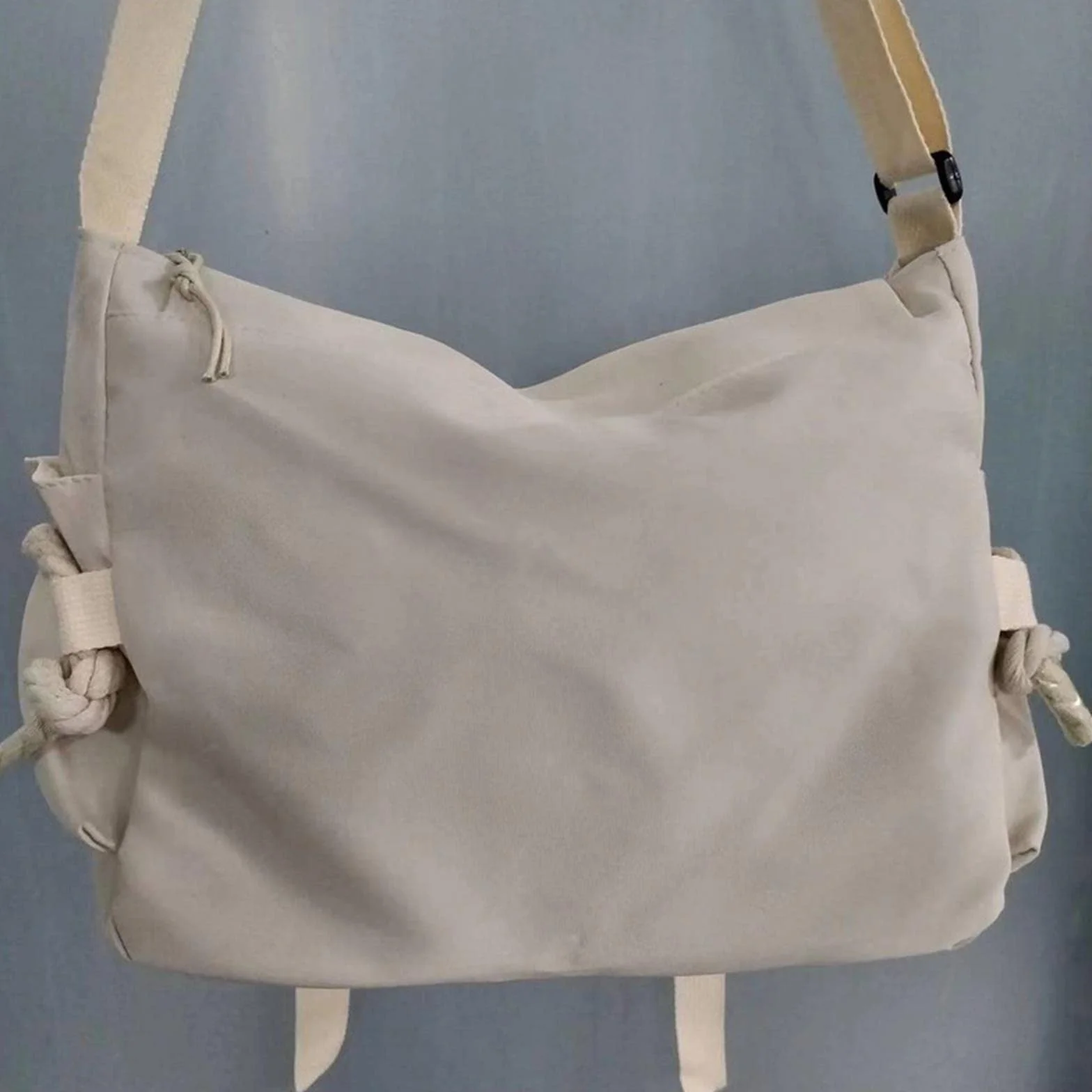 MOGSA Szkolna torba na ramię nylonowe torebki torba na ramię duża pojemność torby crossbody dla nastolatków dziewcząt mężczyzn harajuku torba kurierska studenckie torby szkolne worek