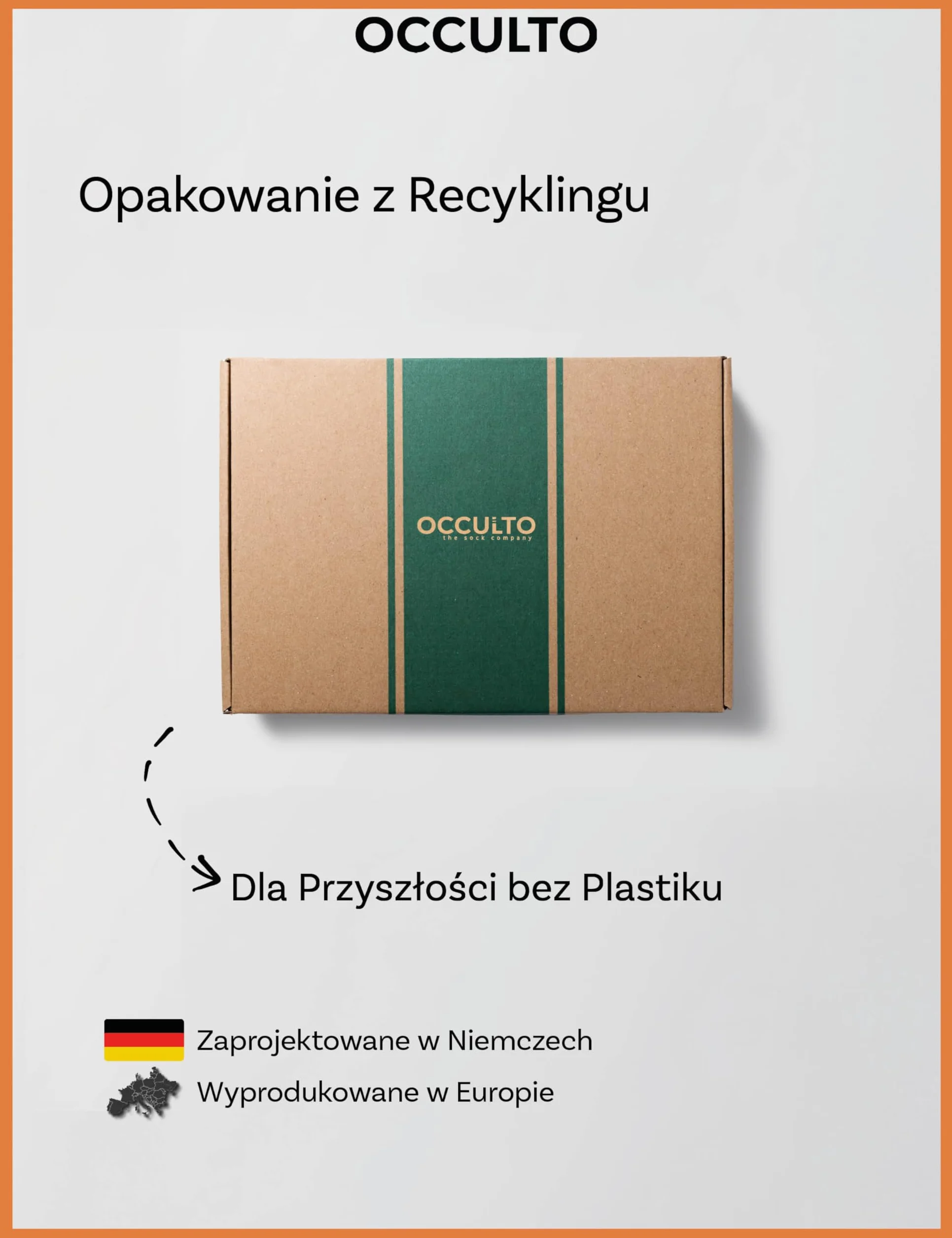 Occulto Krótkie Skarpety Motyw Damski & Męskie 3-6 pak (model: Luca)