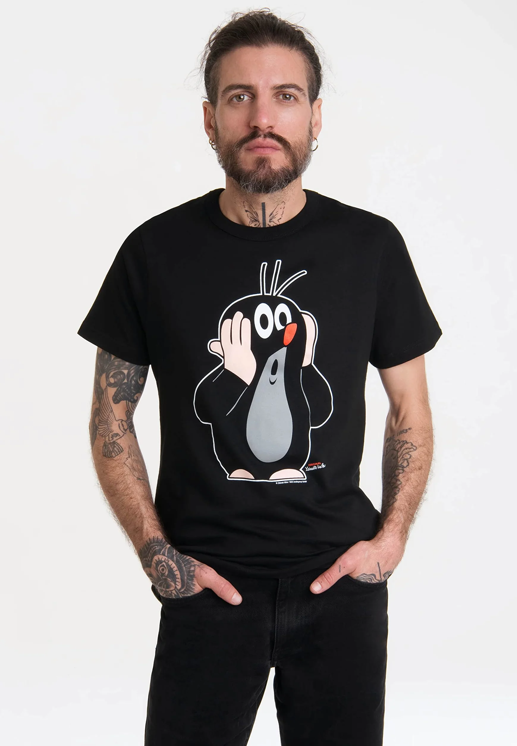 Logoshirt® Krecik I Oh Oh I Koszulka z nadrukiem I Damska i męska I Z krótkim rękawem I Licencjonowany oryginalny design