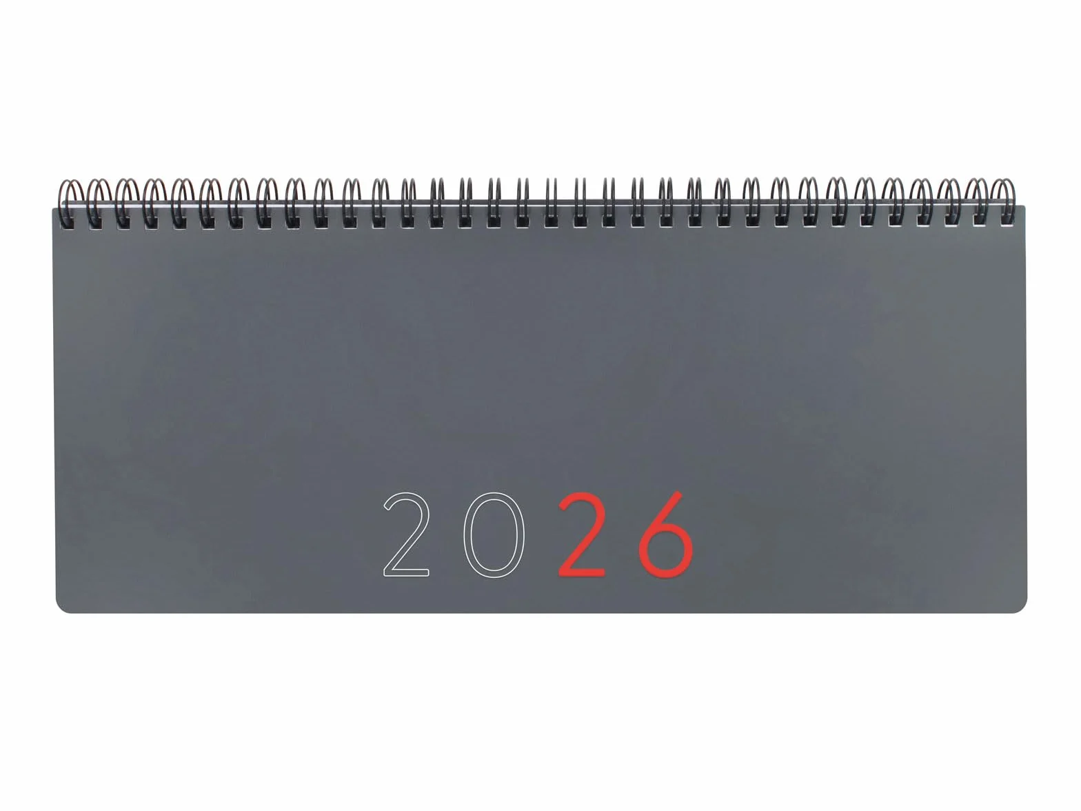 Finocam – Diary Planner + Notes Week to View 2026 Week View + Notes January 2026 – December 2026 (12 months) Grey International