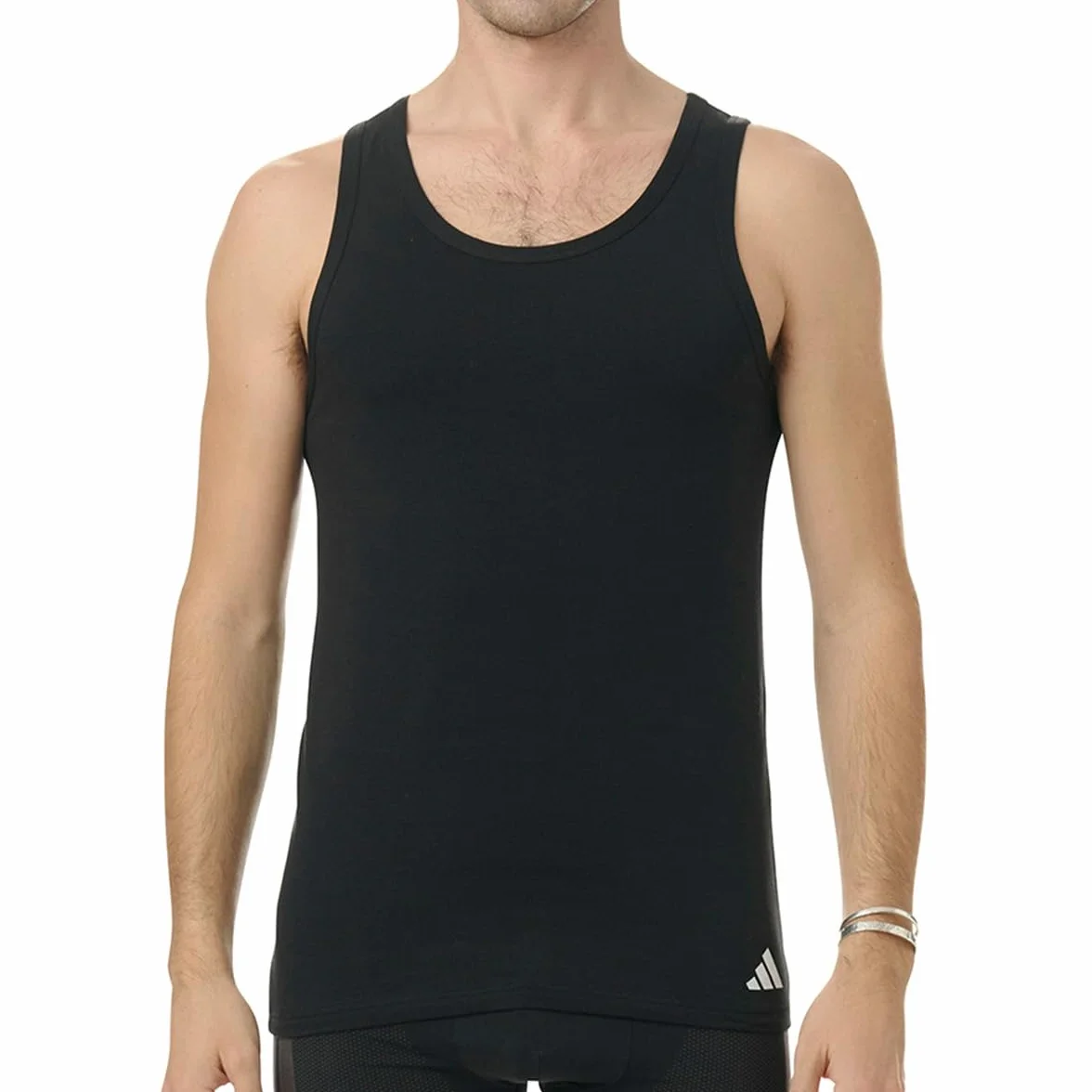 adidas Podkoszulek Mężczyźni Adidas Herren Unterwäsche Tank Top (2pk) - Active Flex Cotton