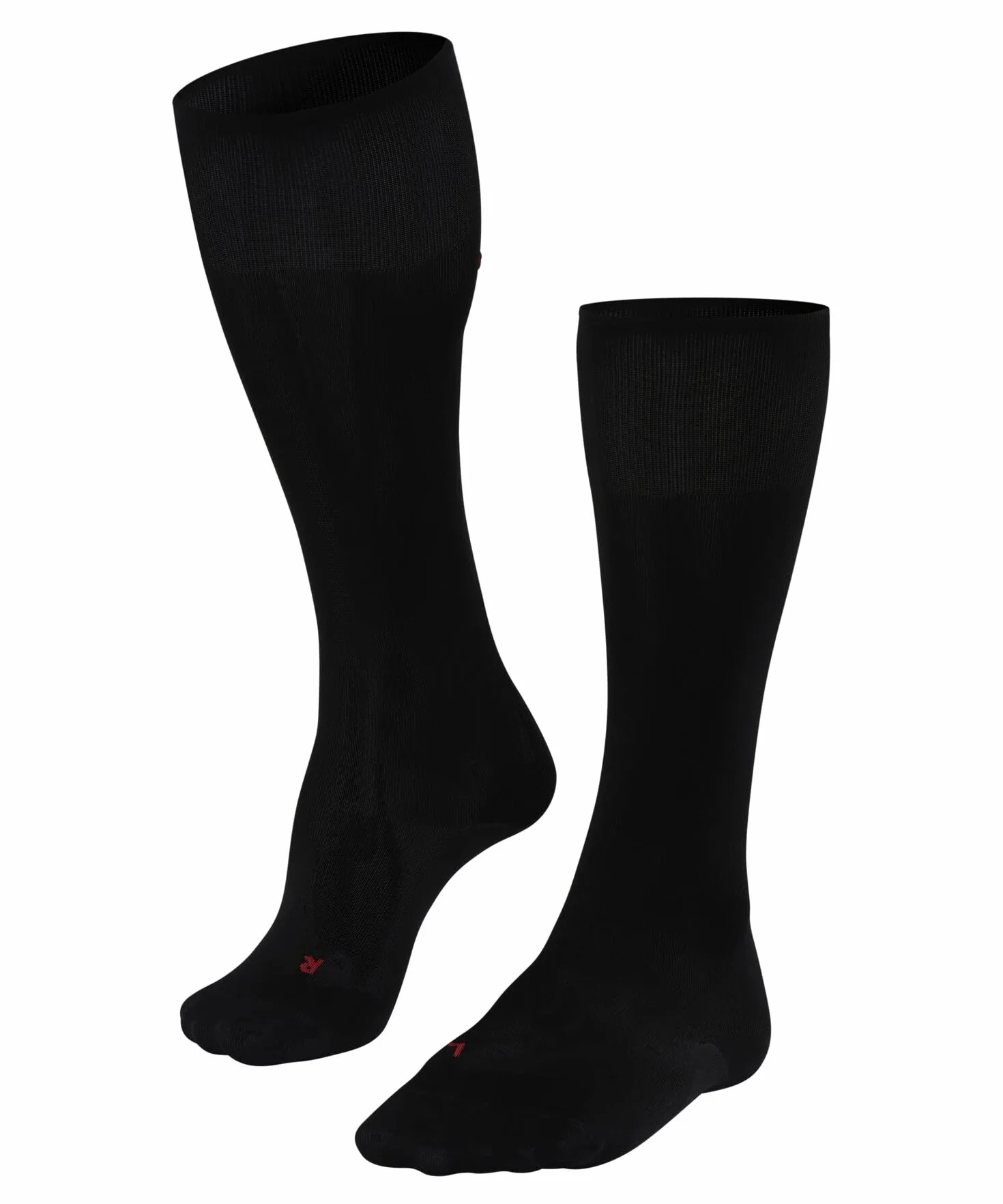 FALKE Kobiety Skarpety narciarskie SK7 W KH Cienki, Termoaktywny, Oddychający i Szybkoschnący ciepłe supercienkie 1 Para, Czarny (Black 3000), 35-36