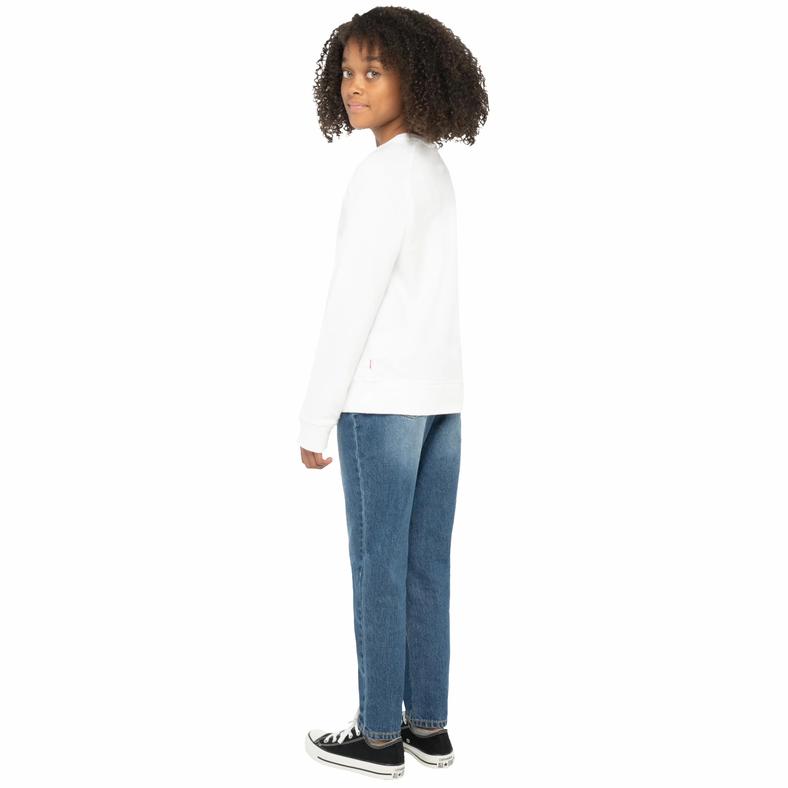 Levi's Sweter Dziewczynki Lvg Key Item Logo Crew 4e660