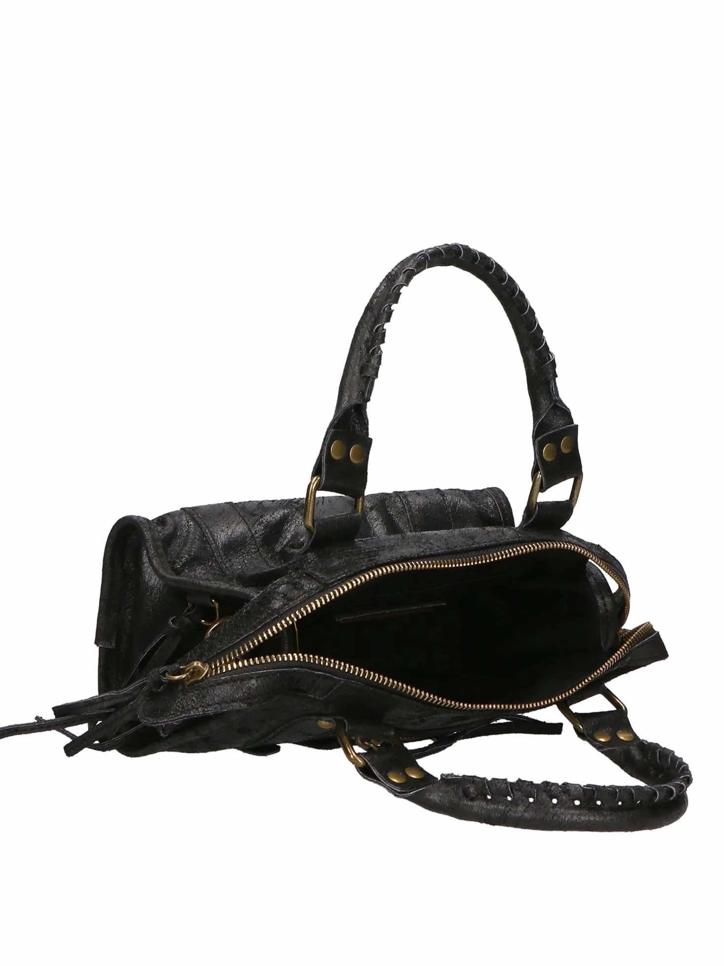 Gave Lux Damska torba na ramię Rękodzieło Materiał wierzchni: prawdziwa skóra. Wyprodukowano we Włoszech. GLX220609123FBG-PARENT. 25 x 15 x 10 cm