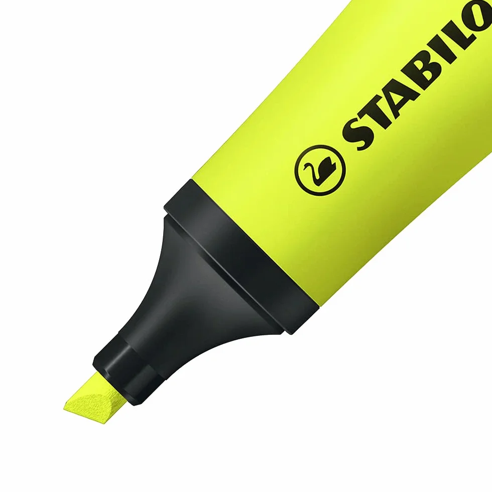 Stabilo NEON zakreślacz - zestaw 10 sztuk 5 (50 zakreślaczy) - żółty