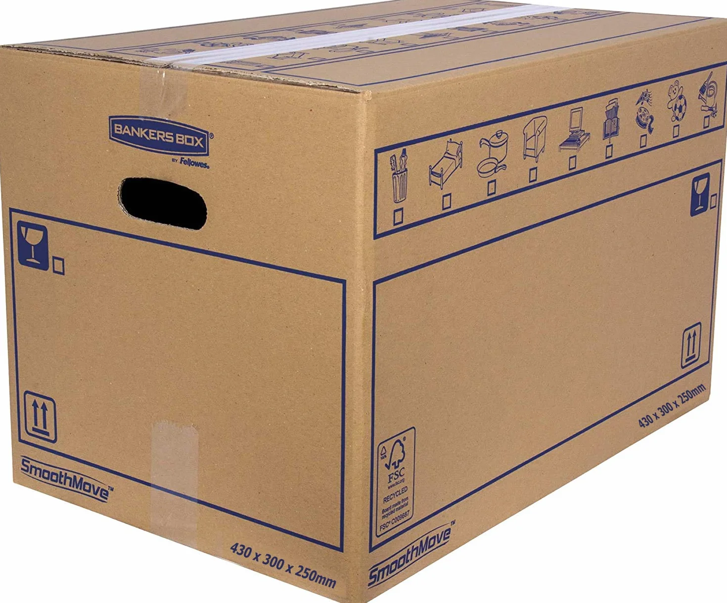 Bankers Box 6208301 Karton, Brązowy, 10 x 32 l