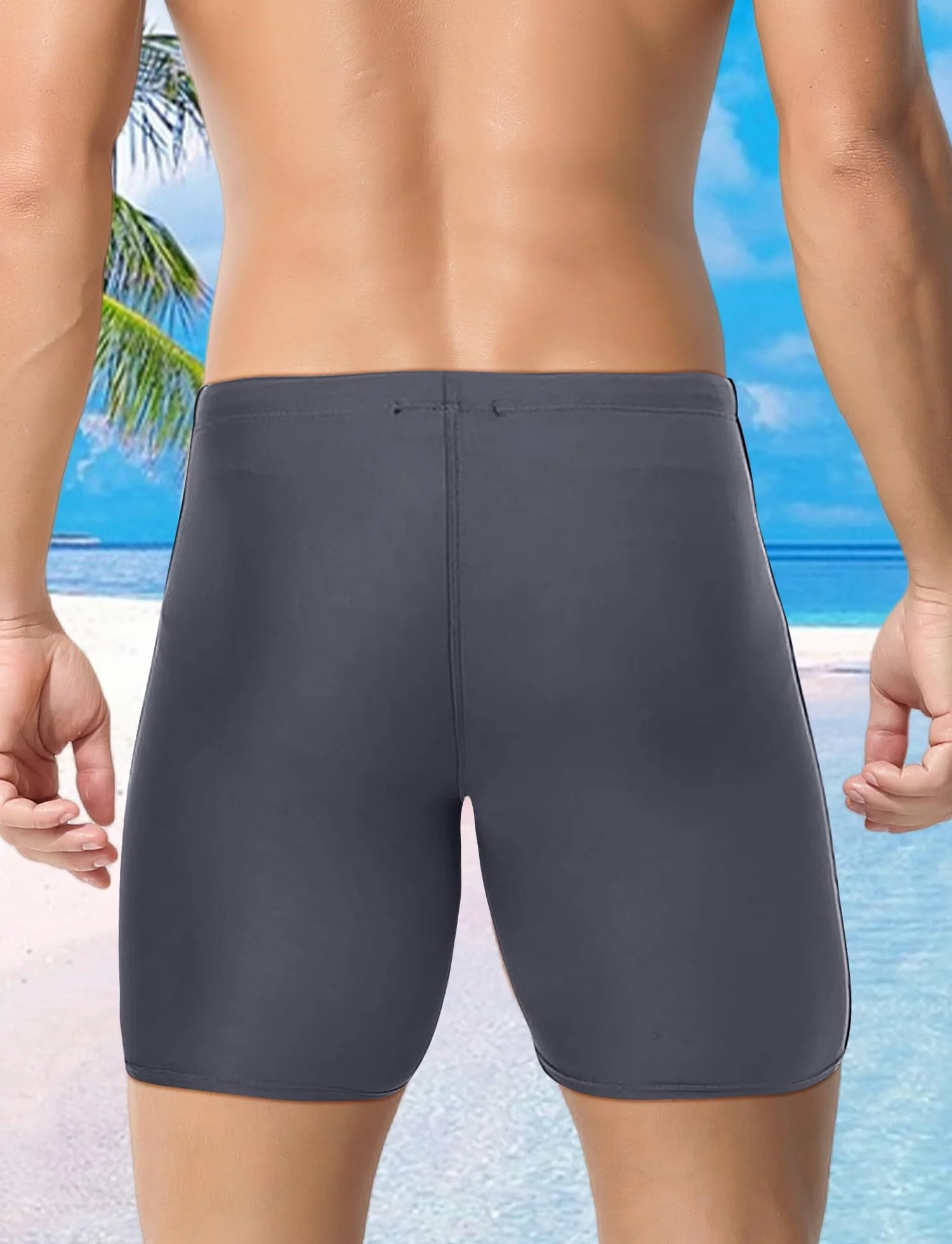 Męski kostium kąpielowy Jammer Swimming Competition kąpielówki surfingowe strój kąpielowy dla mężczyzn Jammer kąpielówki S-XL