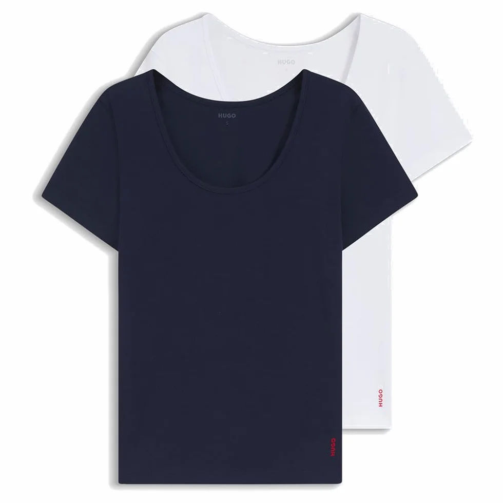 HUGO Bielizna_T_Shirt Kobiety Koszulka Twin Rn