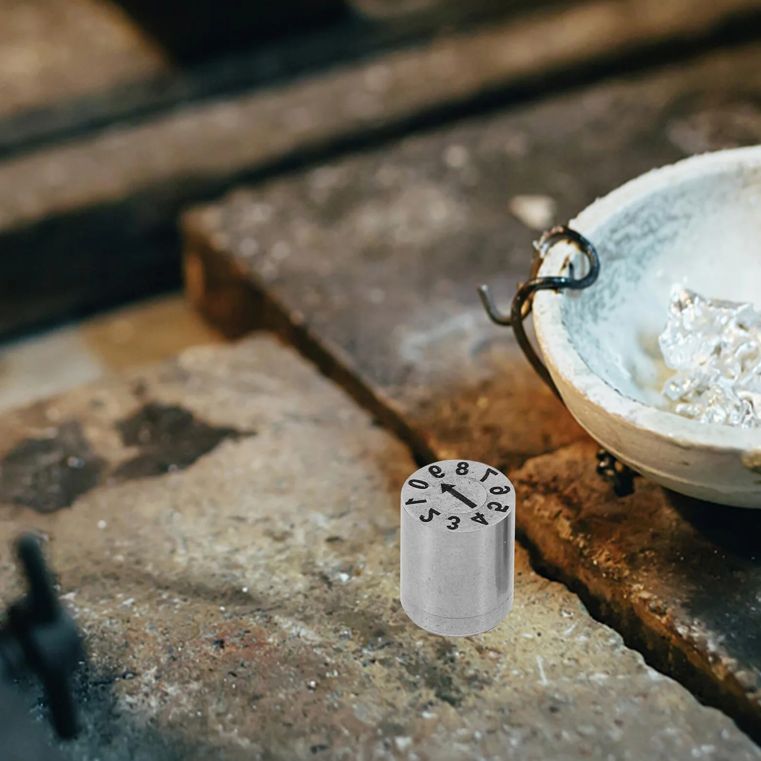 2 Sztuki Częściowy Regulowany Stempel Numerujący Metalowy Datownik Do Planera i Biura Wielofunkcyjny Stempel Do Oznaczania Dokumentów i Zadań Przemysłowych