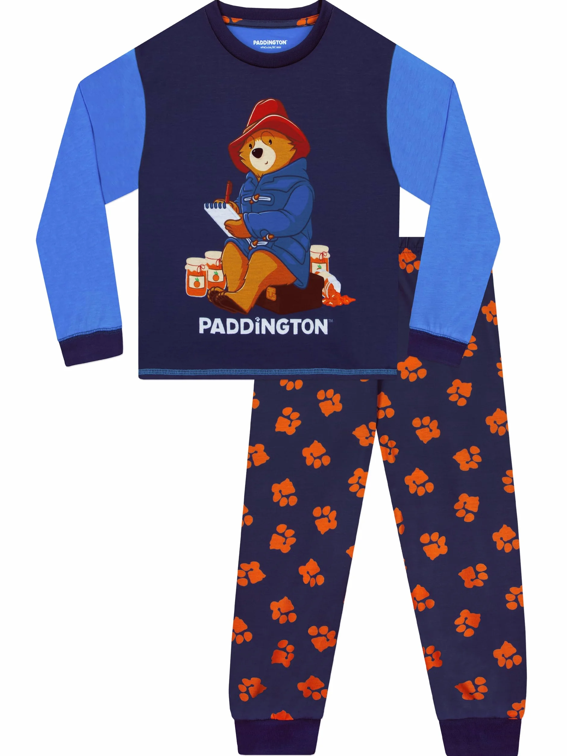 Piżama Paddington Bear | Piżamy Chłopięce | Zestawy Piżamowe Dla Chłopców