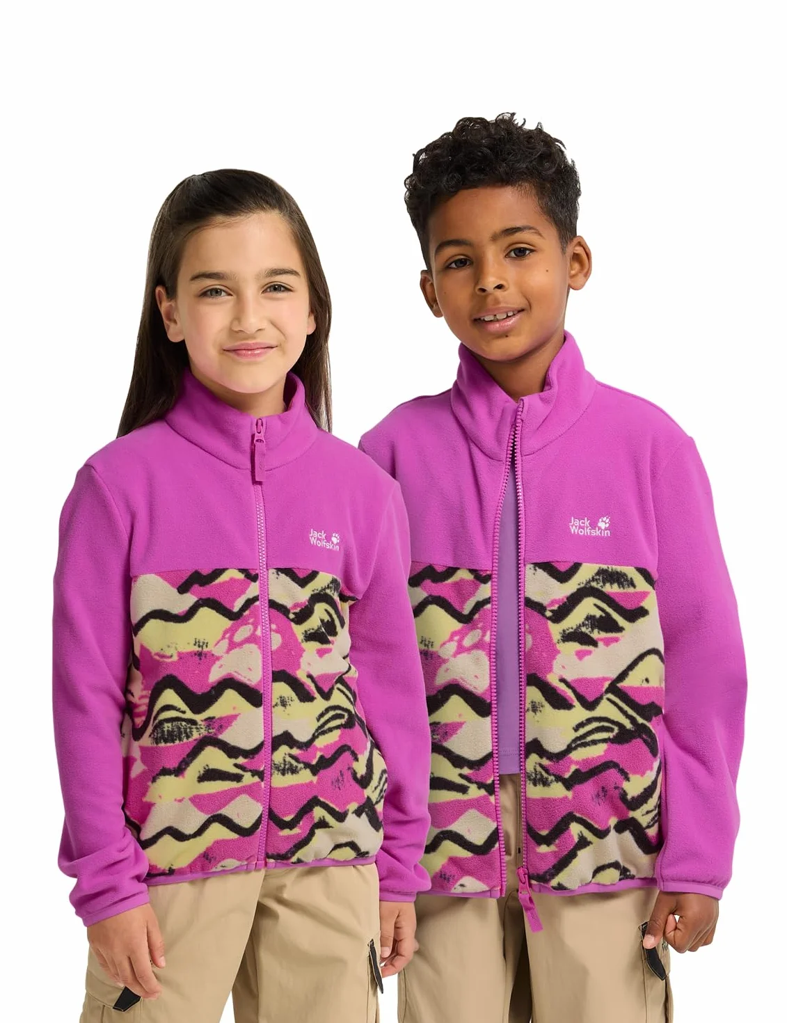 Jack Wolfskin Kurtka Dziewczynki Paw Era 100 Print Fz K