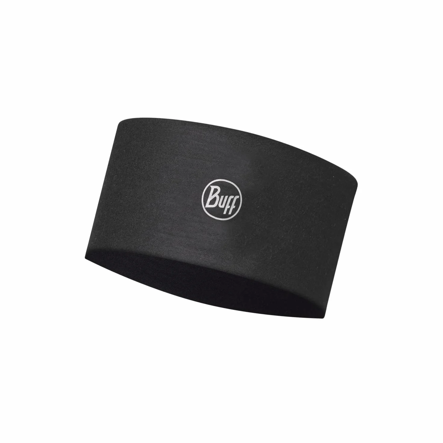 BUFF® | Taśma CoolNet UV® szeroka dla mężczyzn i kobiet dorosłych wygodna, ochrona UPF50, sport, elastyczny, materiał z recyklingu, jakość, jeden rozmiar, czarny