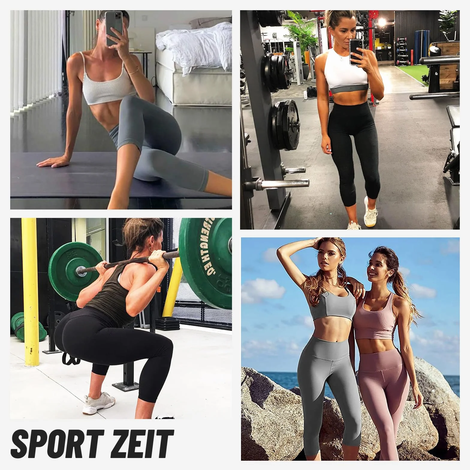 AMIYOYO Damskie legginsy termiczne z podszewką, z wysokim stanem, nieprzezroczyste, z polarem, ciepłe, przytulne, elastyczne, sportowe legginsy