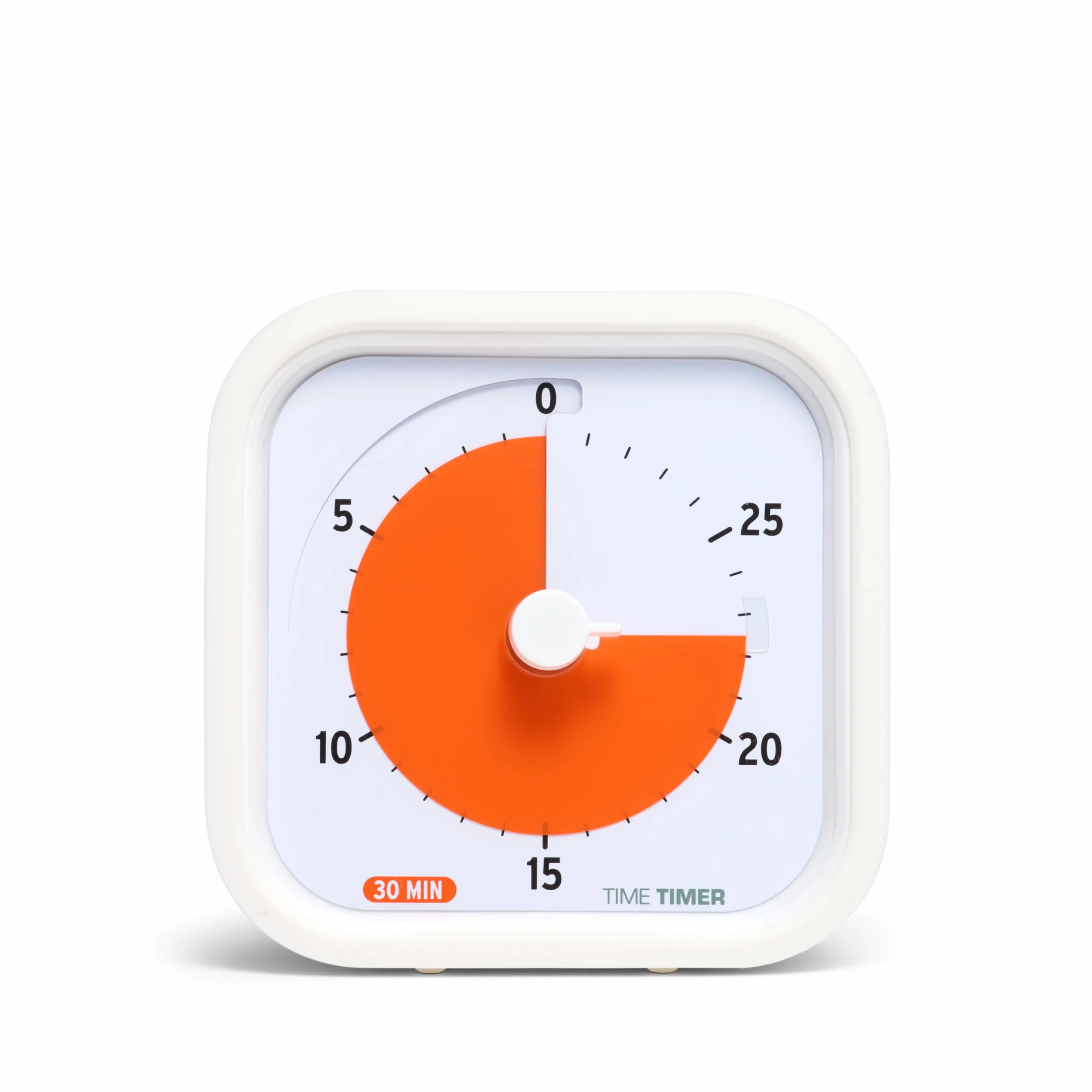 TIME TIMER 30-minutowa edycja edukacyjna MOD — wizualny timer z oprogramowaniem biurkowym do nauki w klasie dla dzieci, timer sesji, narzędzie do nauki i spotkania biurowe z cichą pracą (30 min)