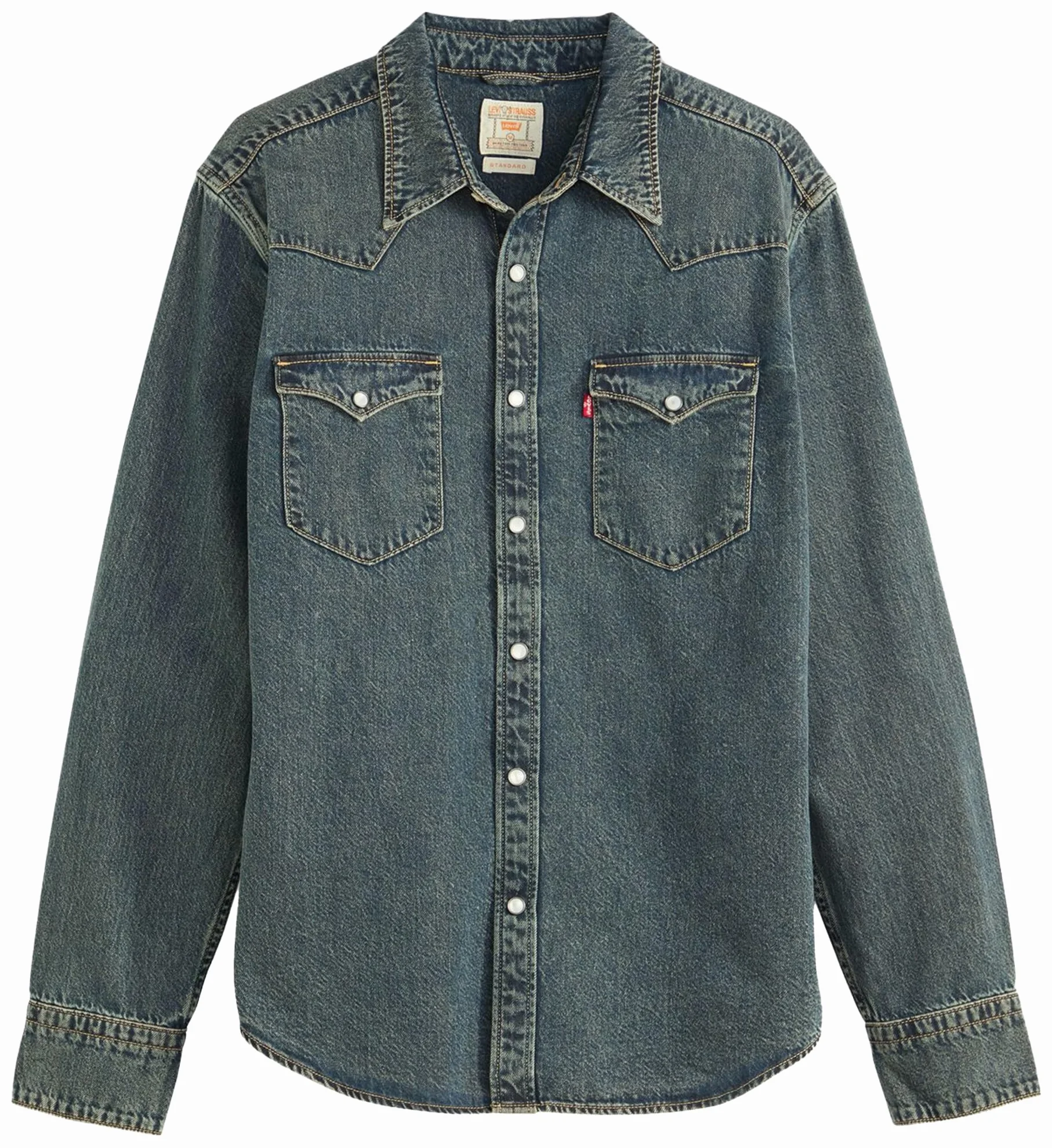 Levi's Barstow Western Standard Freeport Brown, Freeport Brown Weft, M