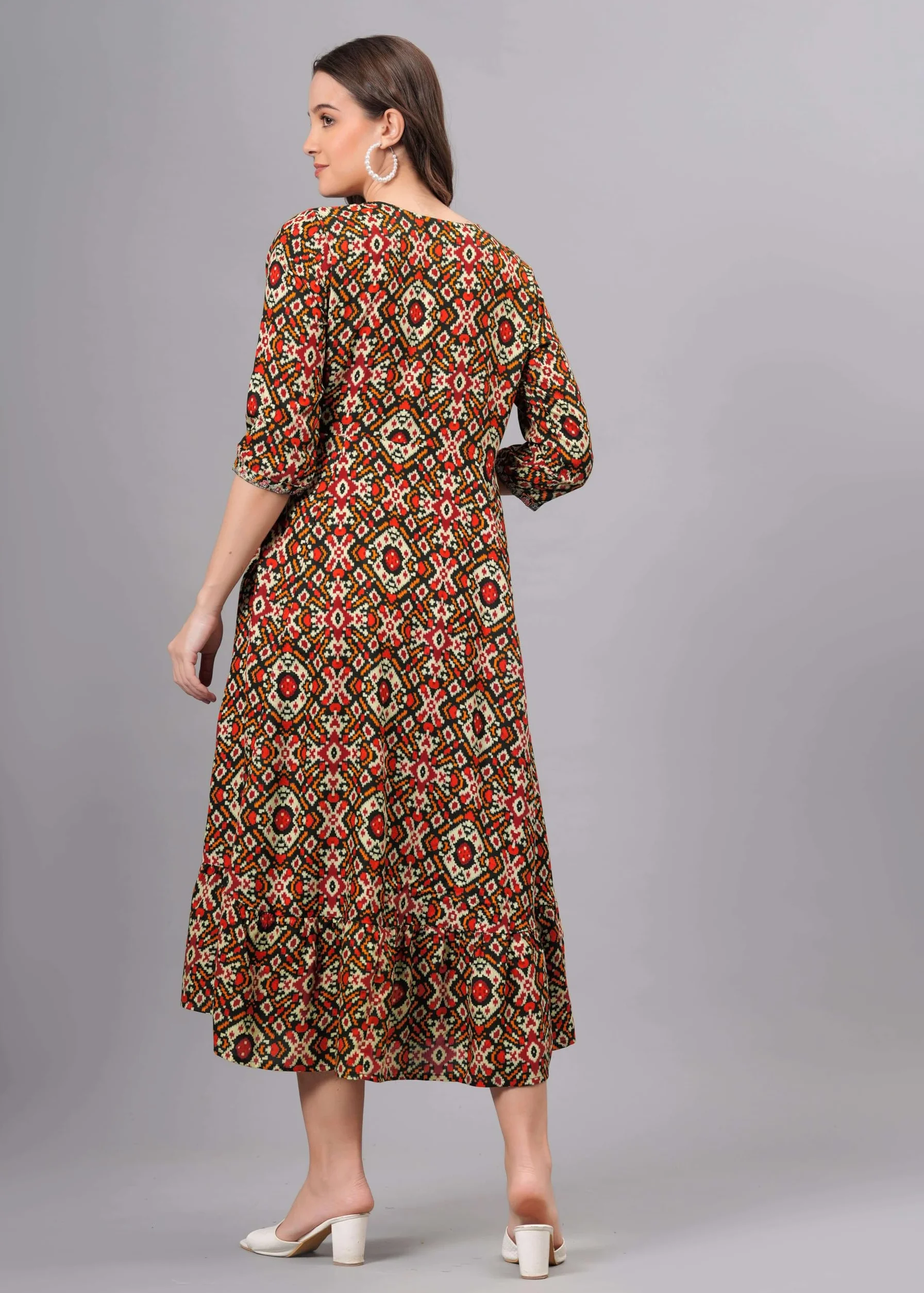 Indyjskie damskie Anarkali długie kurta kurtis dla kobiet