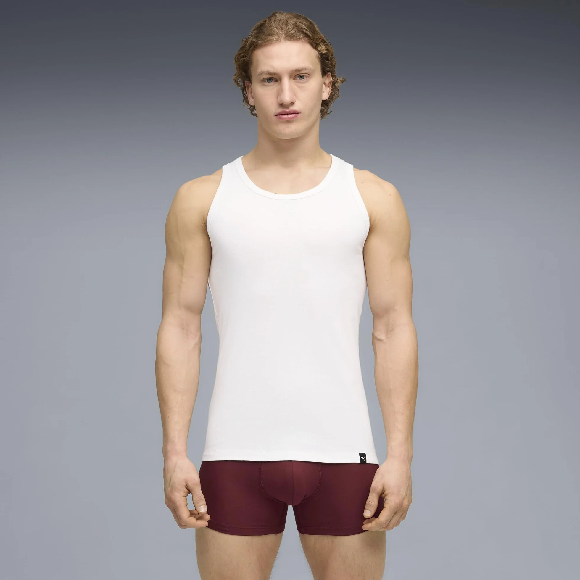 PUMA Męska kamizelka Everyday (2 sztuki), biały, L