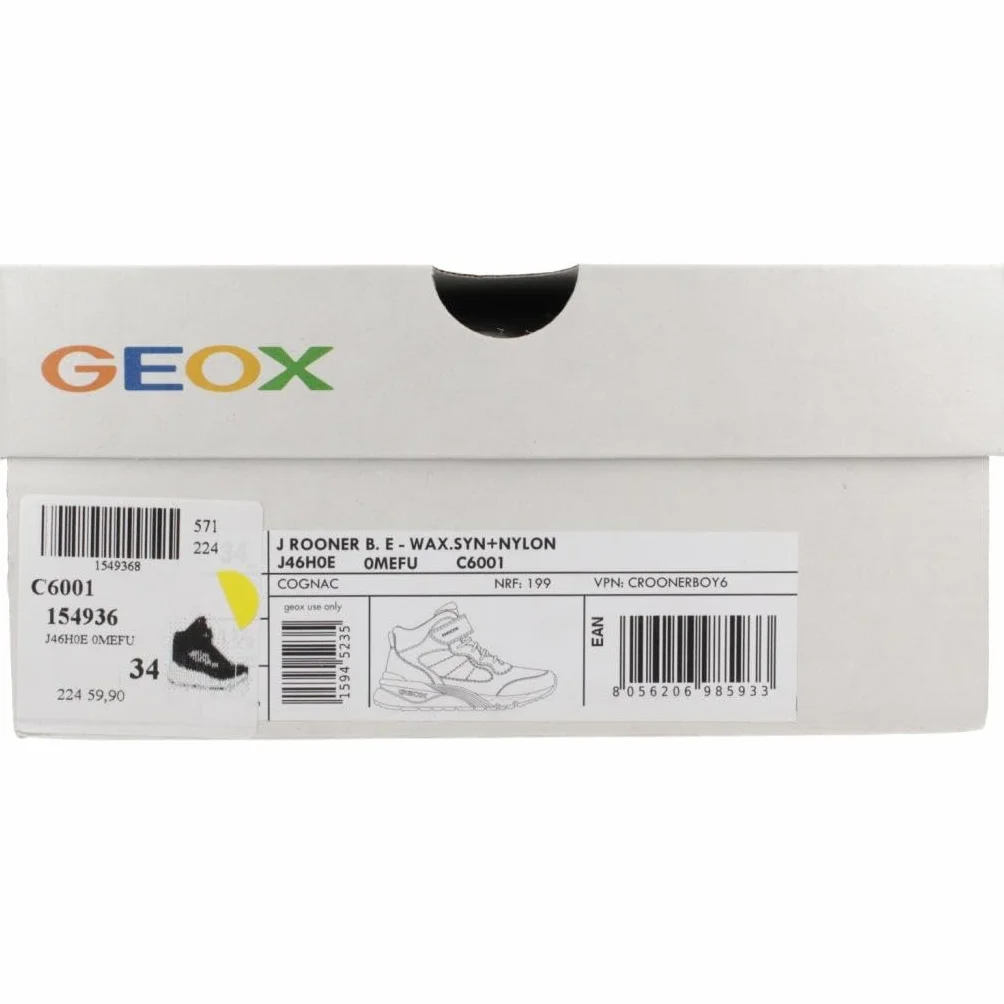 Geox Chłopcy J Rooner Boy EAdidasy