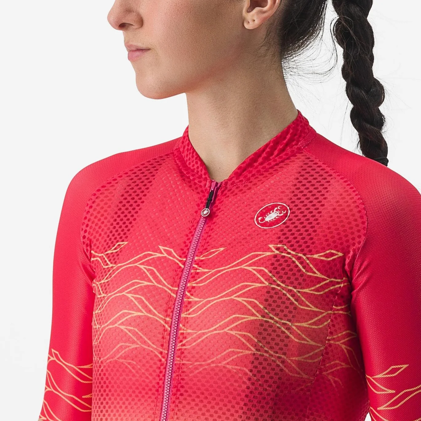 Castelli 4523037-081 Climber's 2.0 W JER. Damski Długi Drut Czarny XL