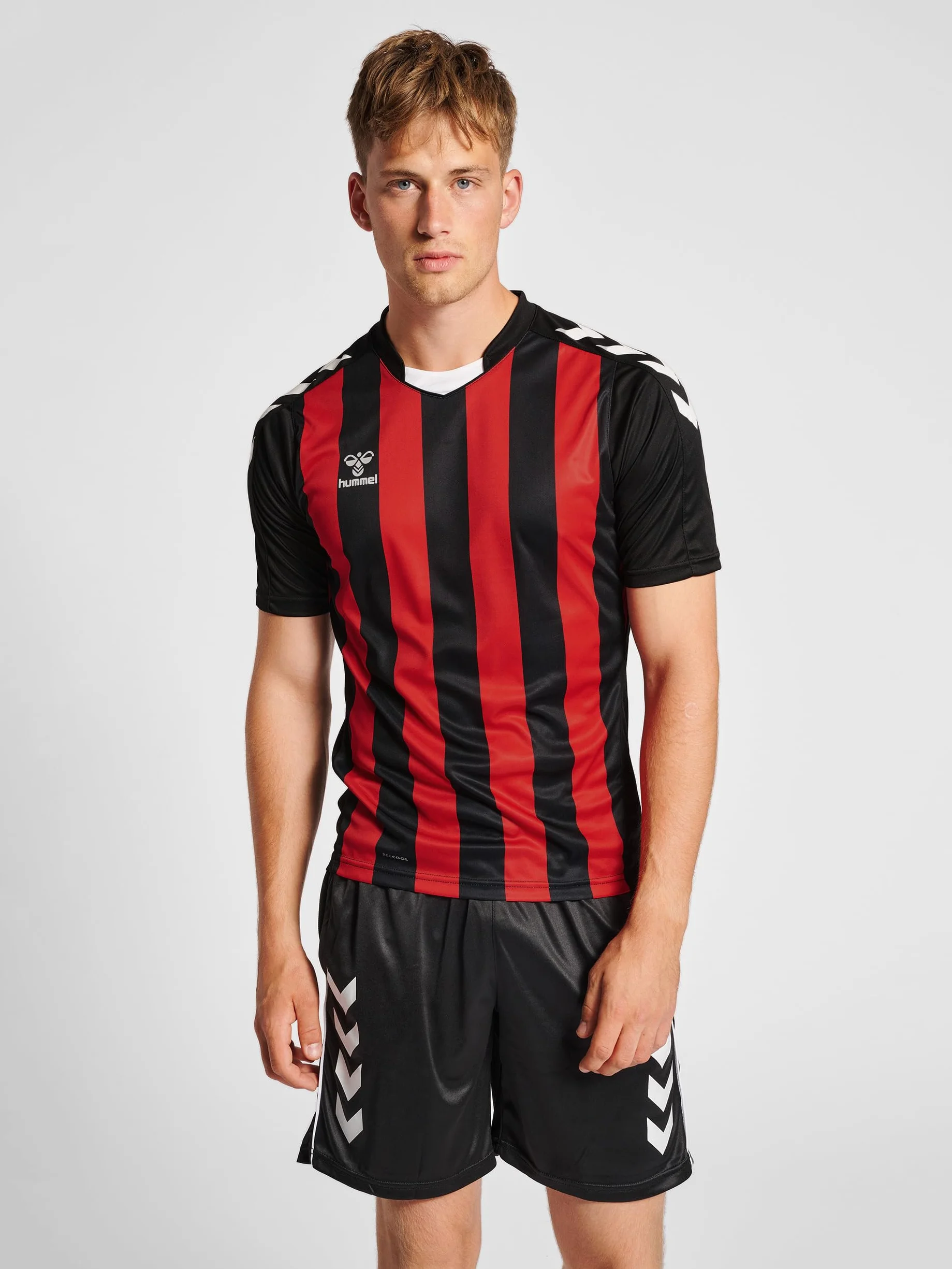 hummel T-shirt Mężczyźni Hmlcore Xk Striped Jersey S/S