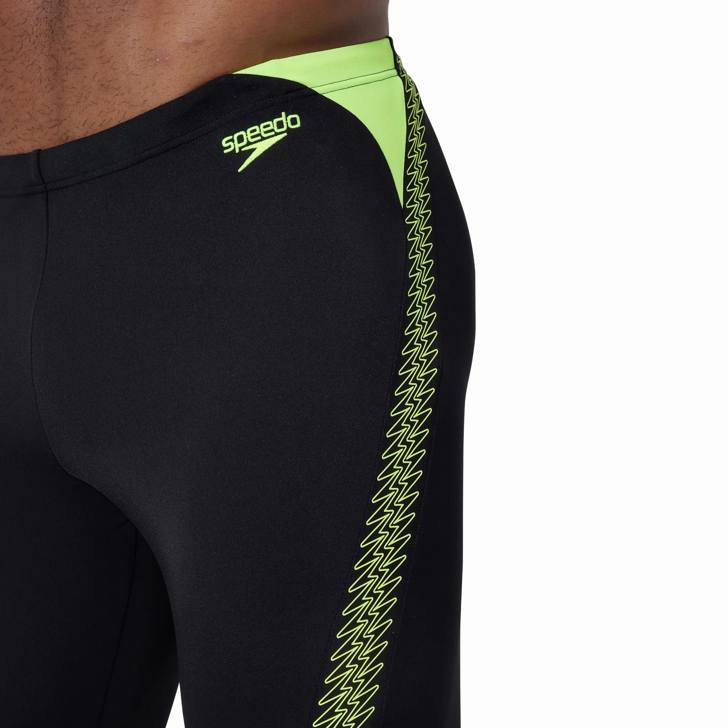 Speedo Jammer Mężczyźni Hyperboom Splice Jammer Swimming Trunks | Quick Drying | Training | Fitness | Chlorine Resistant