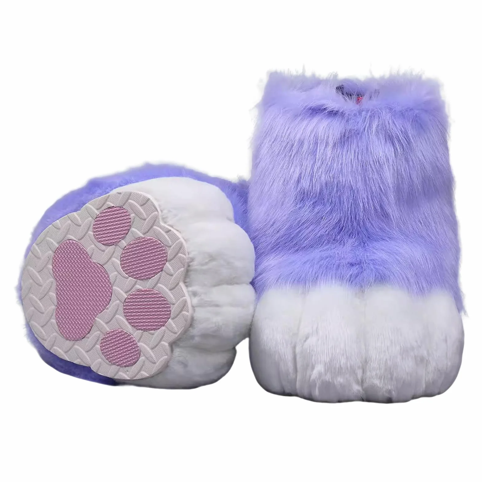 Furry Fursuit Łapy Stopy Buty Slip-On Śliczne Cosplay dla komiksów Konwencje Anime Spotkania Halloween Imprezy kostiumowe