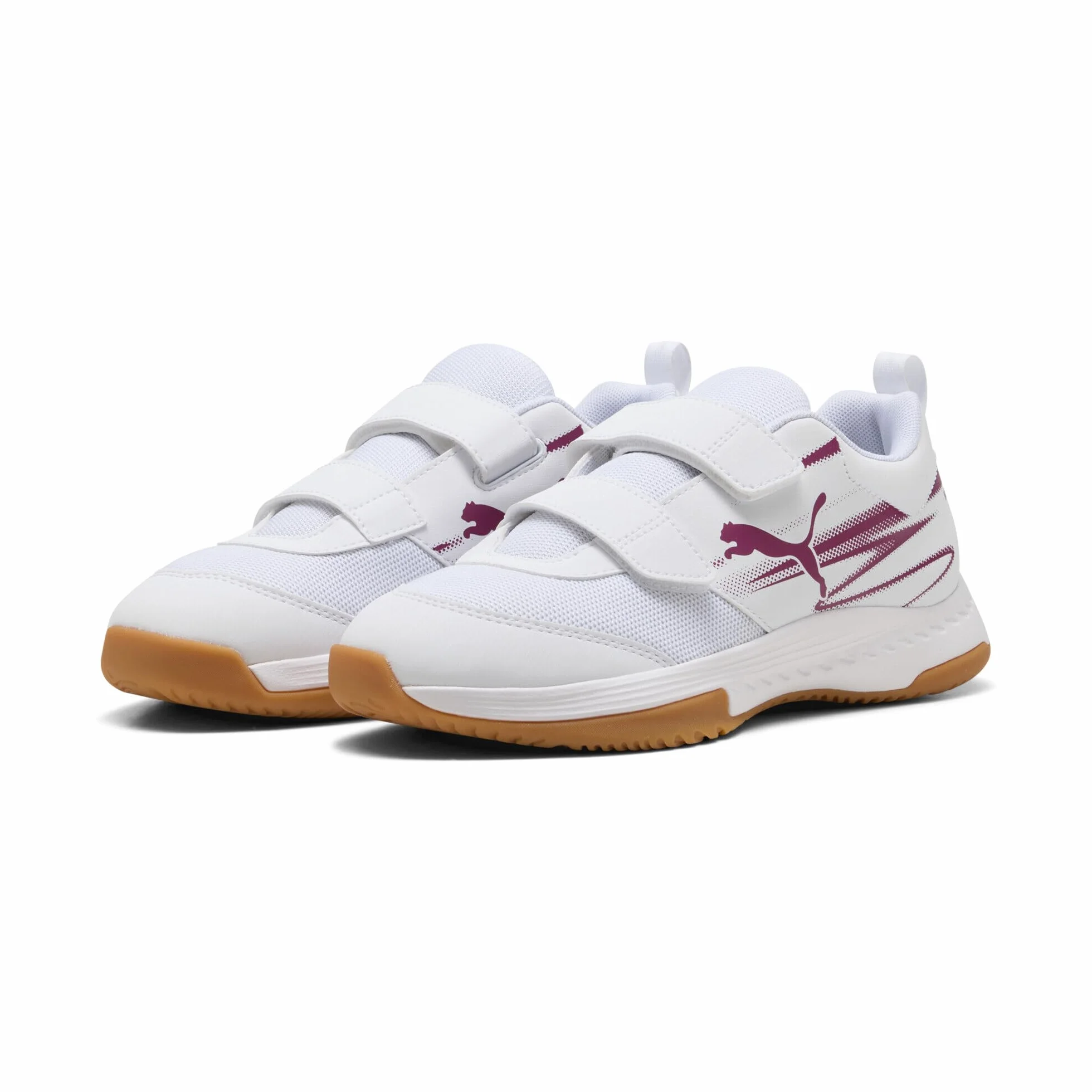 PUMA Dziecięce buty sportowe Varion Ii V Jr, Puma Biała jagoda, 34.5 EU