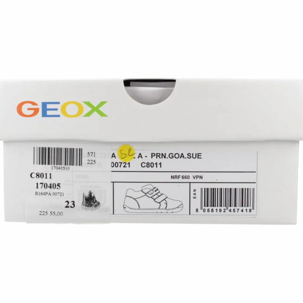 Geox Dziewczynki B Macchia GirlButy First Walker Shoe