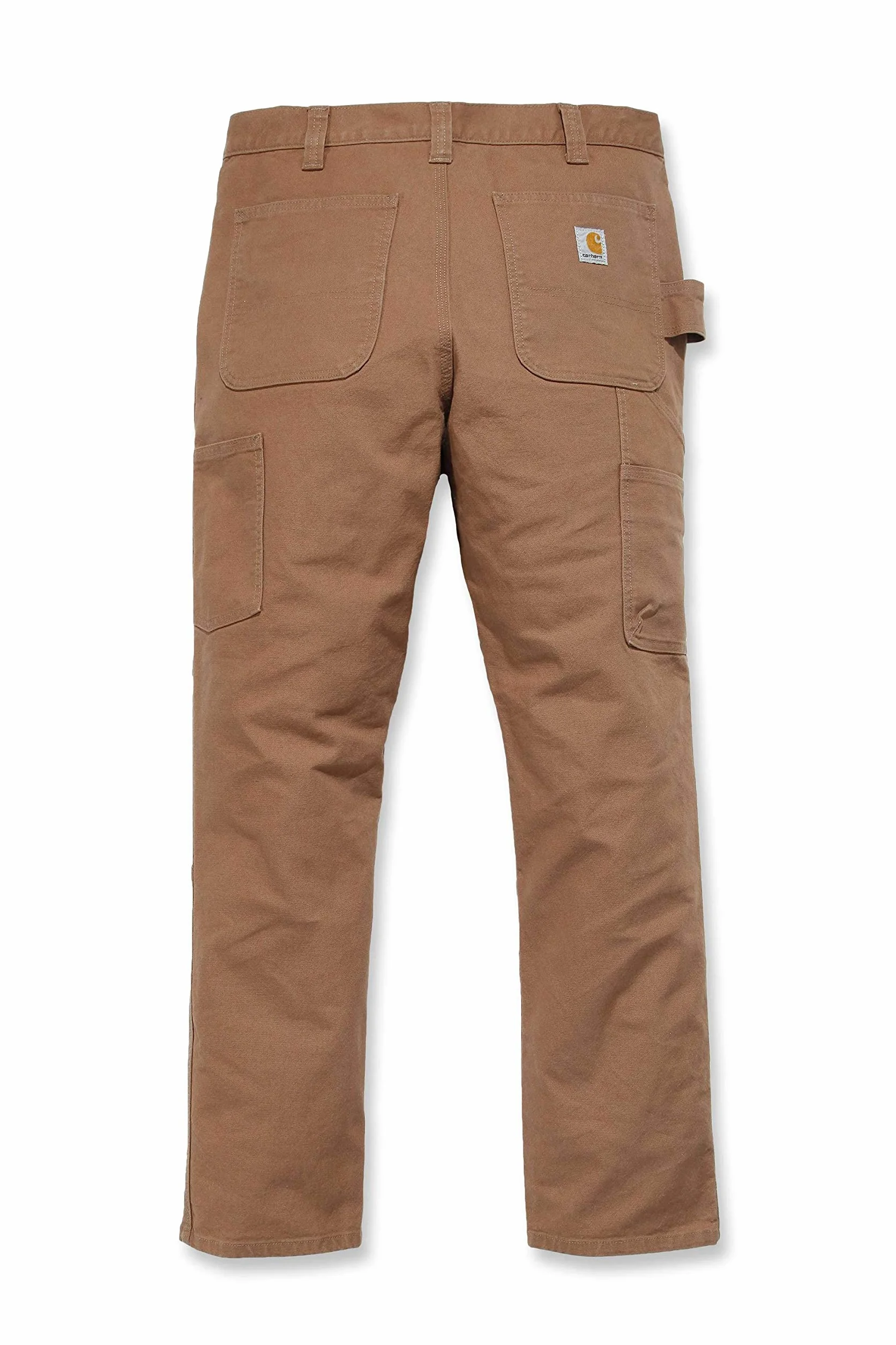 Carhartt Spodnie robocze Mężczyźni Carhartt Spodnie ogrodniczki o prostym kroju ze stretchem (1 w zestawie)