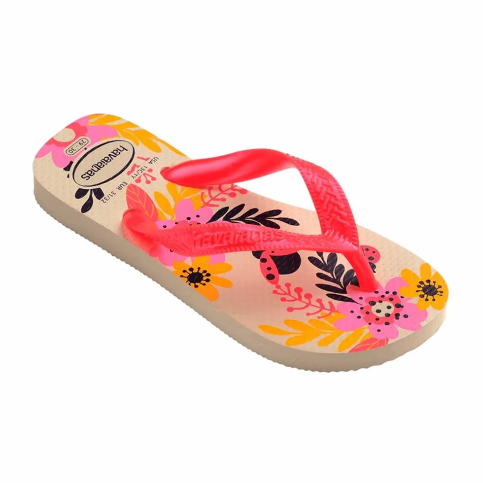 Havaianas KIDS FLORES - japonki. dziewczynki.