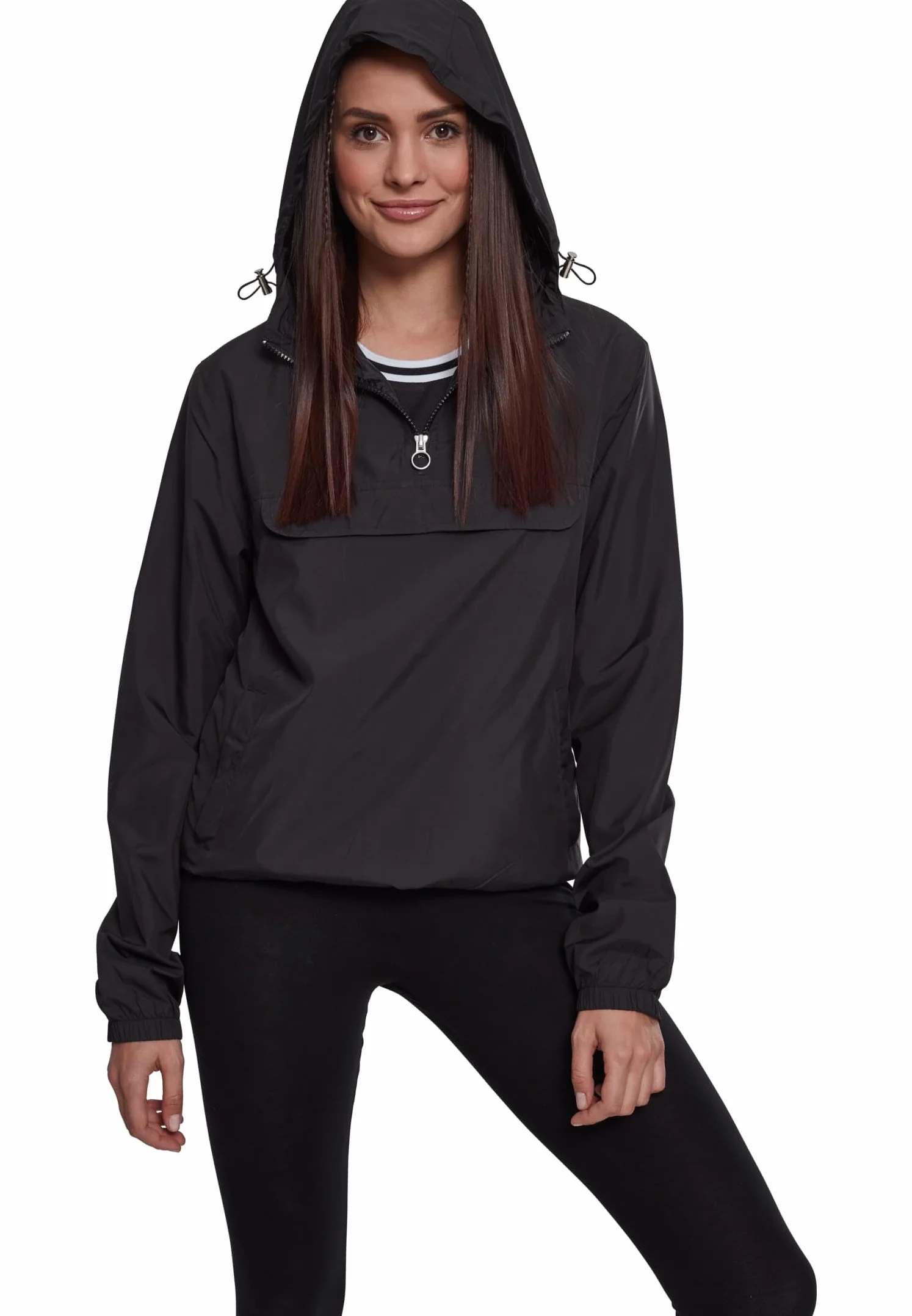 Urban Classics Basic Damska Kurtka, Czarny, L