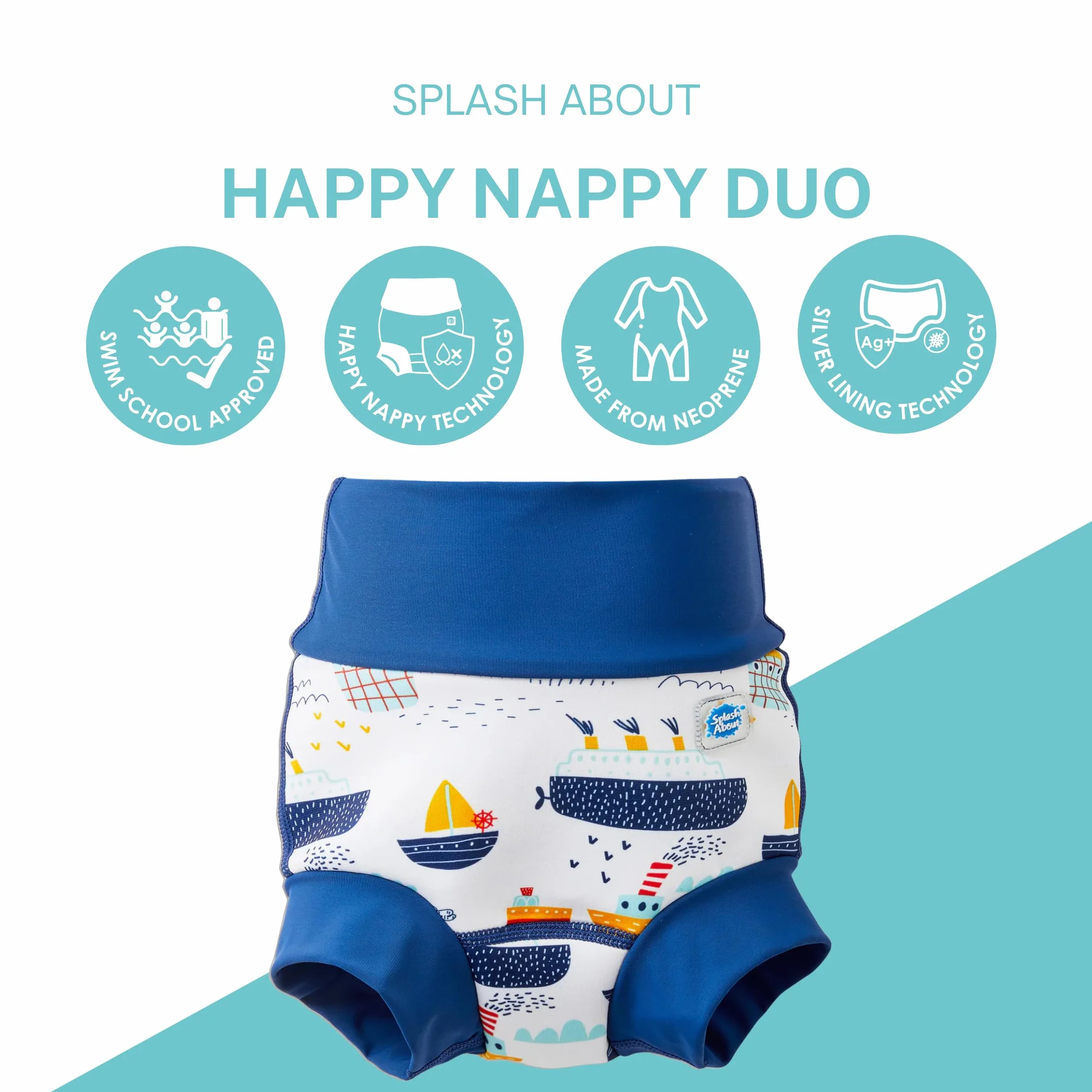 Splash About Happy Nappy Duo, holowniki, 3-4 lata