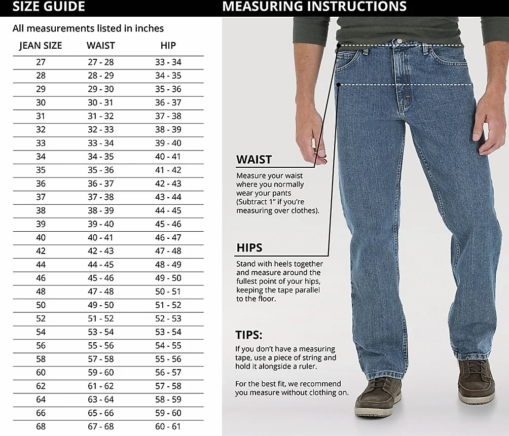 Wrangler Swobodne Dopasowanie Do Stretchu, Normalne Dopasowanie - Dżins Mężczyźni