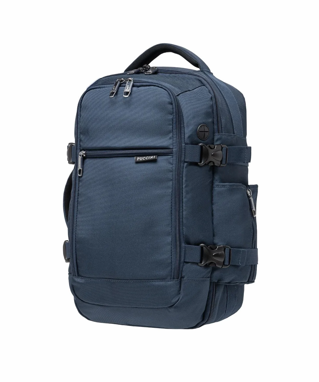 PUCCINI Easy Pack plecak podręczny do Ryanair, plecak podróżny, torba kabinowa, samolot, torba podróżna dla mężczyzn i kobiet, plecak wielofunkcyjny