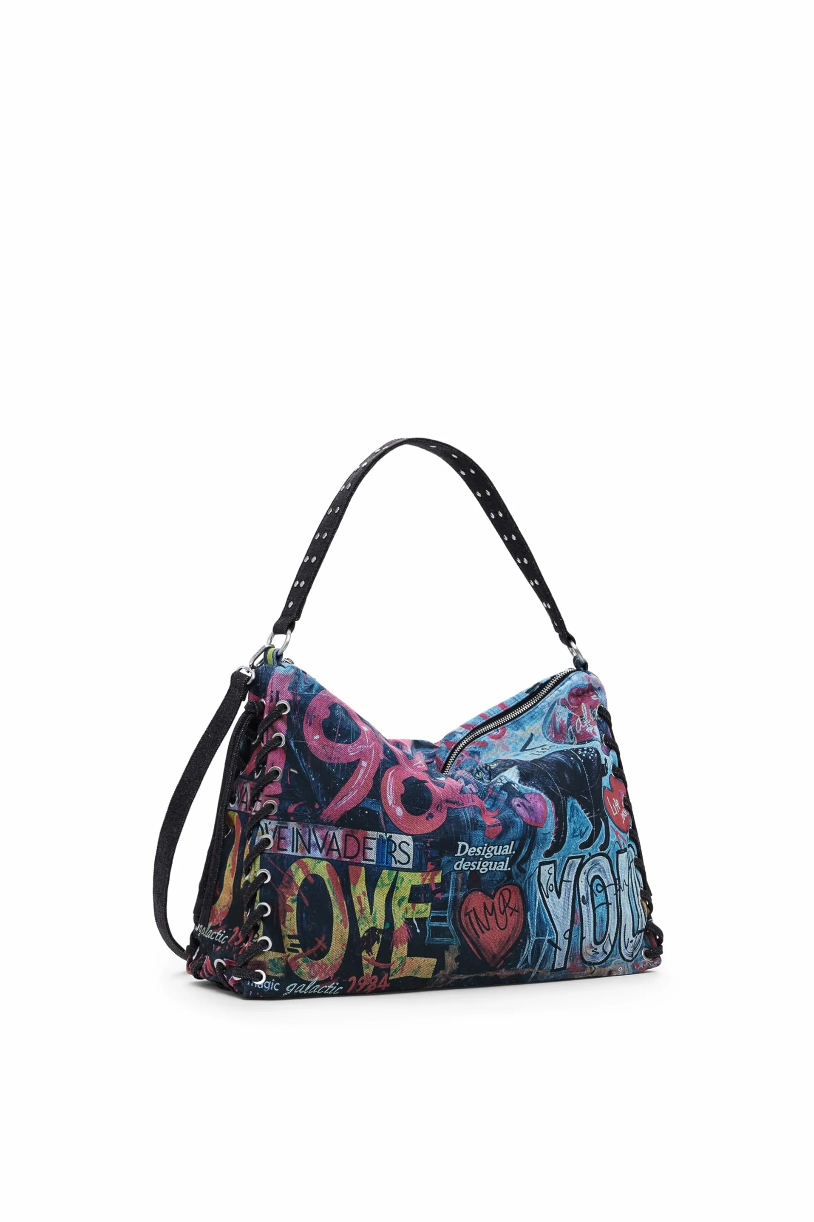 DESIGUAL BORSA DONNA BLU