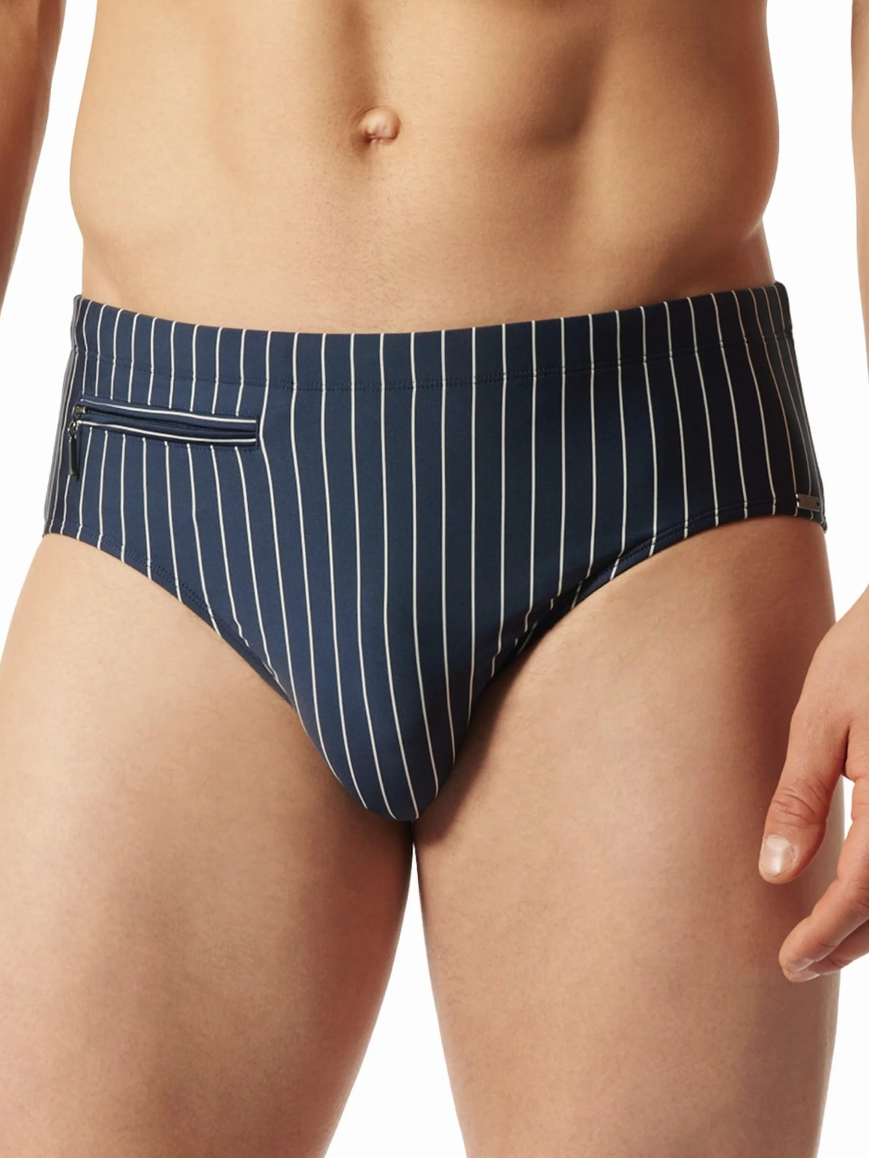 Schiesser Spodenki kąpielowe Mężczyźni Badehose Slip Komfort