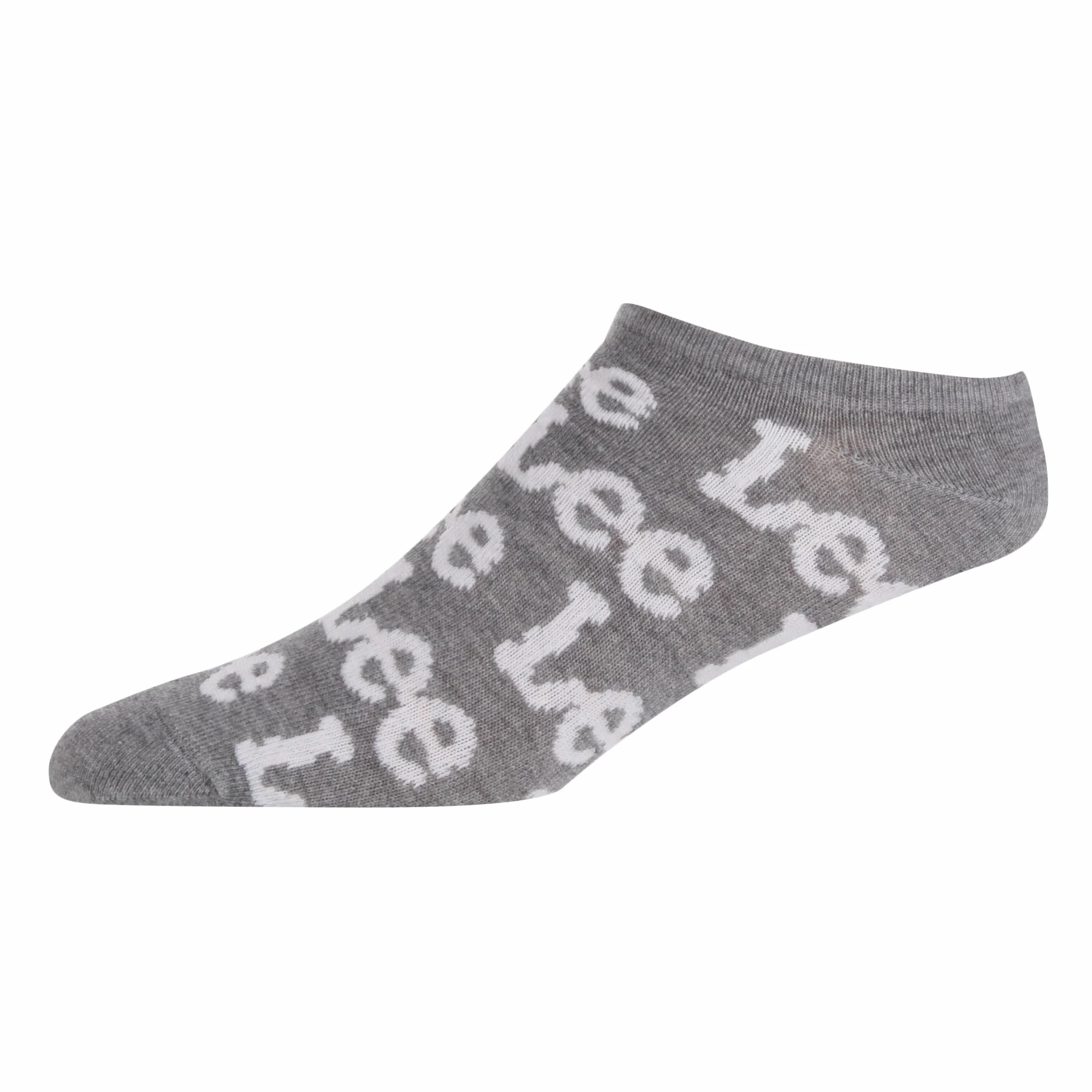Lee Damskie skarpety do kostki Lee Kobiety Damskie Skarpety Lee W Kolorze Białym/Szarym | Niskie Skarpety Designerskie Do Sneakersów