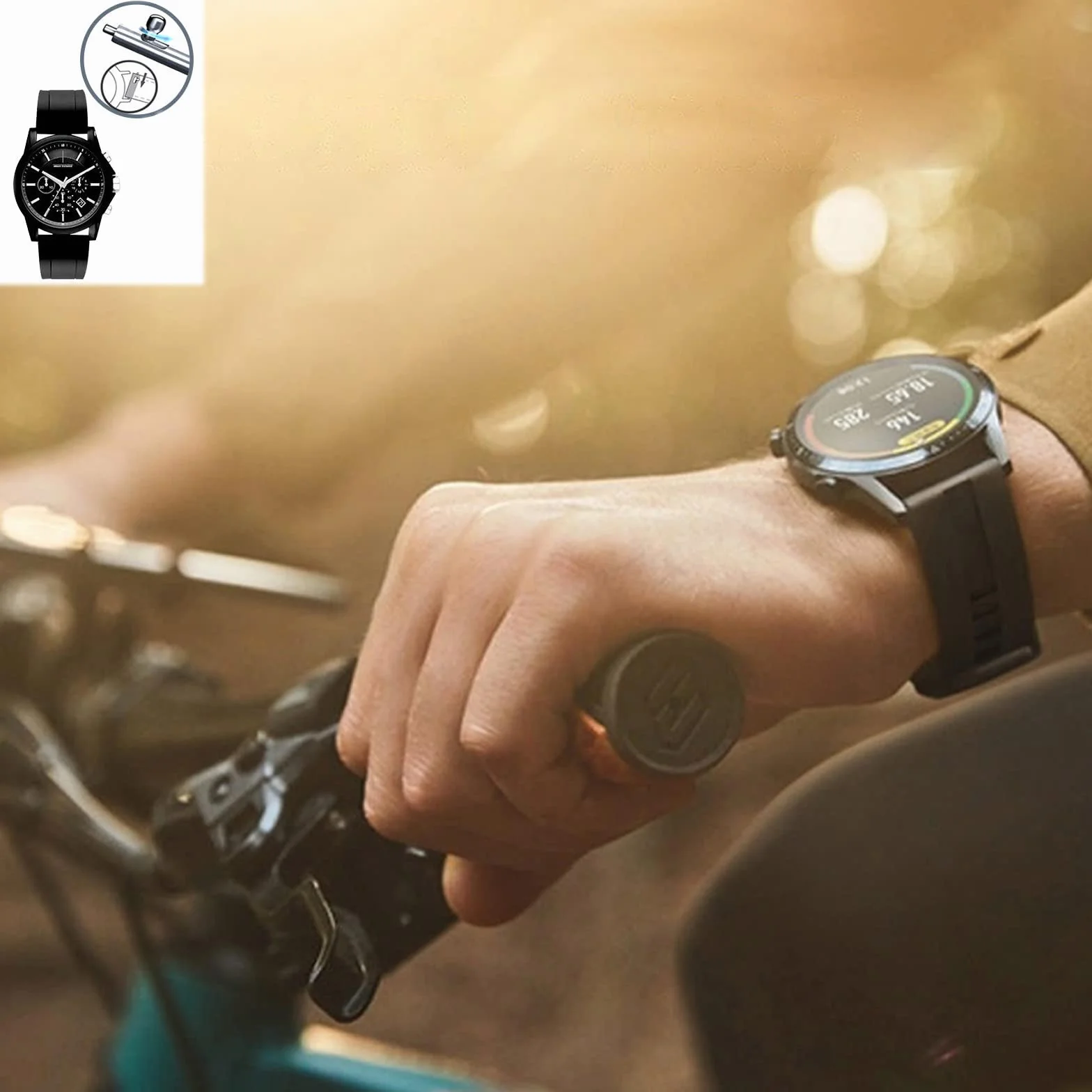 Pasek do zegarka Quick Release Fluorubber 19 mm 20 mm 21 mm 22 mm miękki trwały uniwersalny gumowy pasek zastępczy FKM dla mężczyzn i kobiet